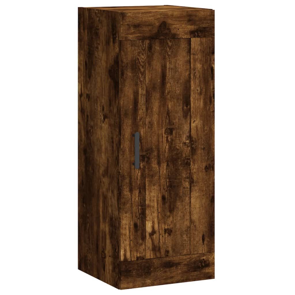 vidaXL Hängeschrank Wandschrank Räuchereiche 34,5x34x90 cm Holzwerkstoff (1-St)