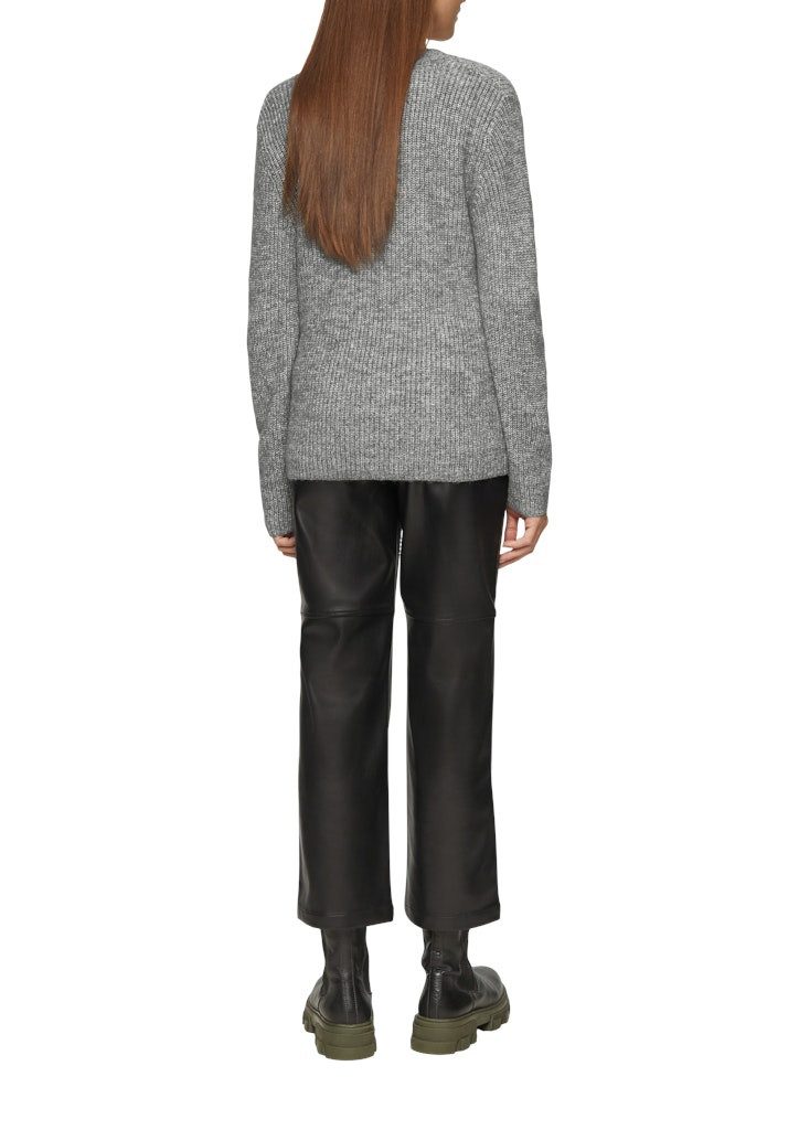 s.Oliver Strickpullover in Melange Optik günstig online kaufen