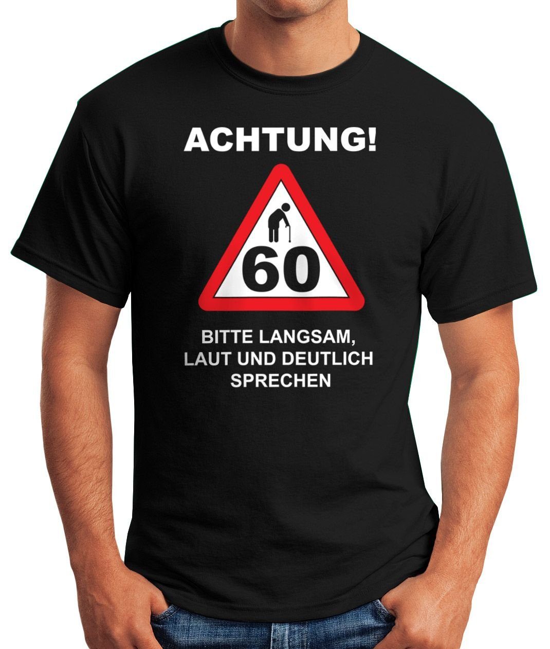 MoonWorks Print-Shirt Herren T-Shirt Geburtstag [object günstig online kaufen