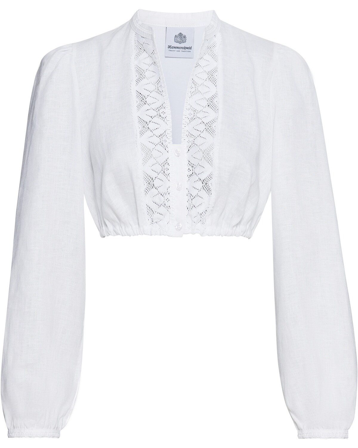 Hammerschmid Dirndlbluse Langarm-Dirndlbluse Angela