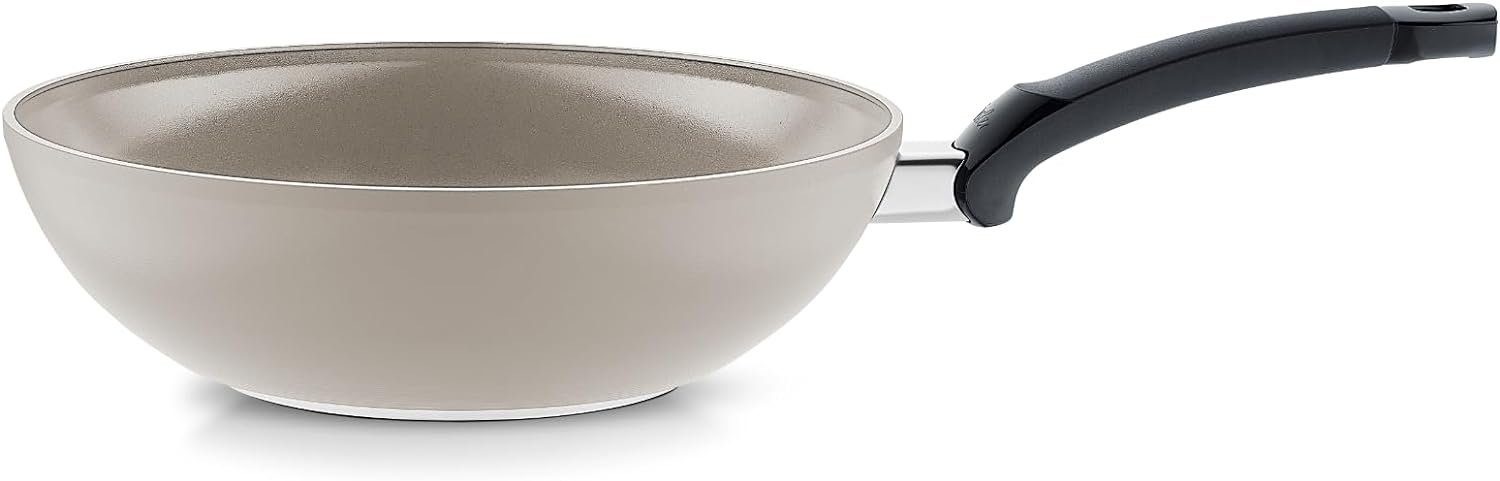 Fissler Wok Ceratal®, Aluminium (1-tlg), ceratal Beschichtung, cookstar Allherdboden, Made in Germany