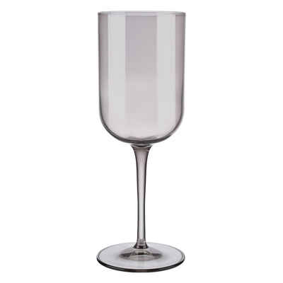 BLOMUS Rotweinglas FUUM Set 4 Rotweingläser Weinglas Wein Glas Glas farbig Fungi 400 ml, Glas