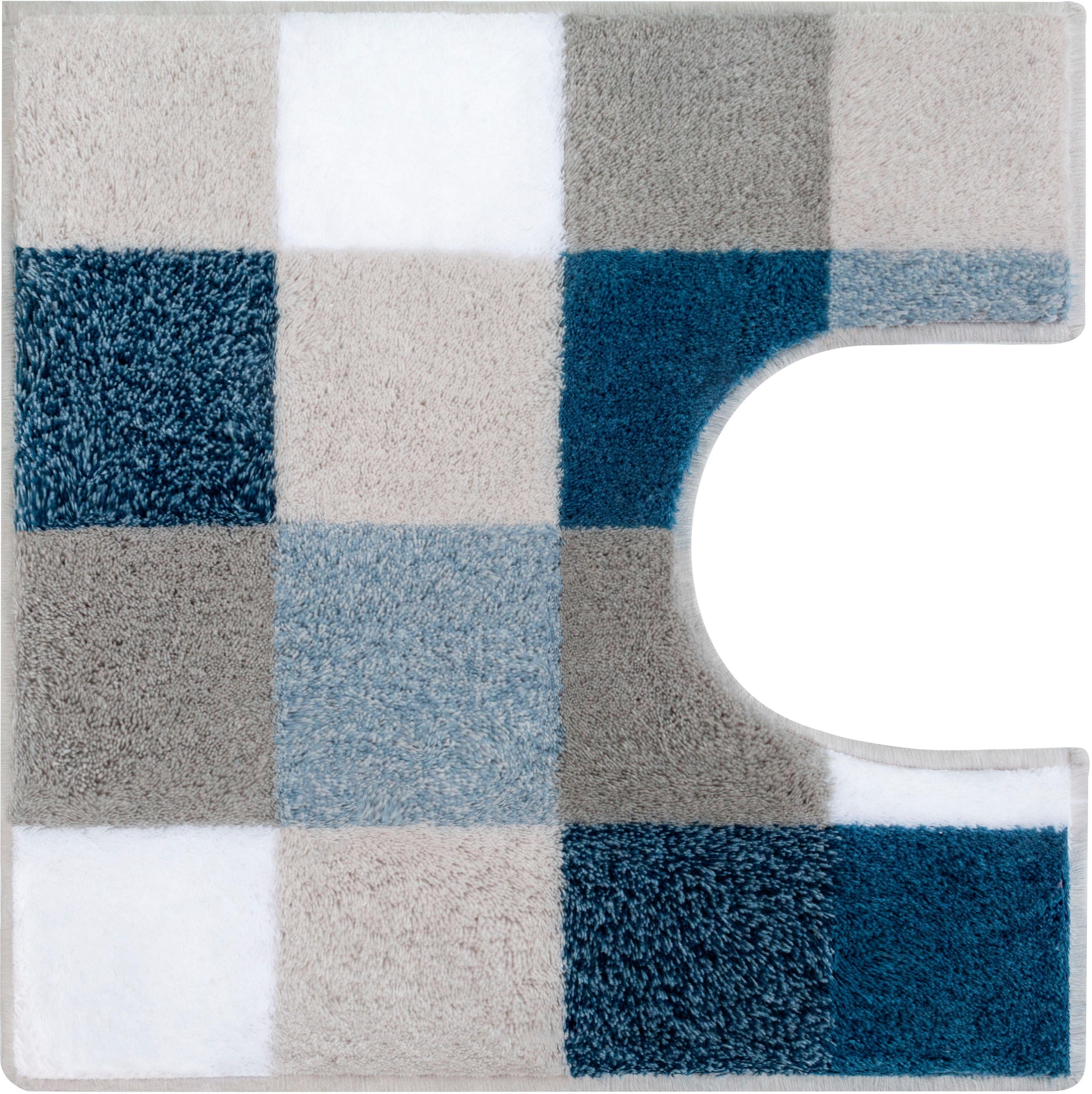 Kleine Wolke Badematte Caro, Höhe 25 mm, rutschhemmend beschichtet, fußbode günstig online kaufen