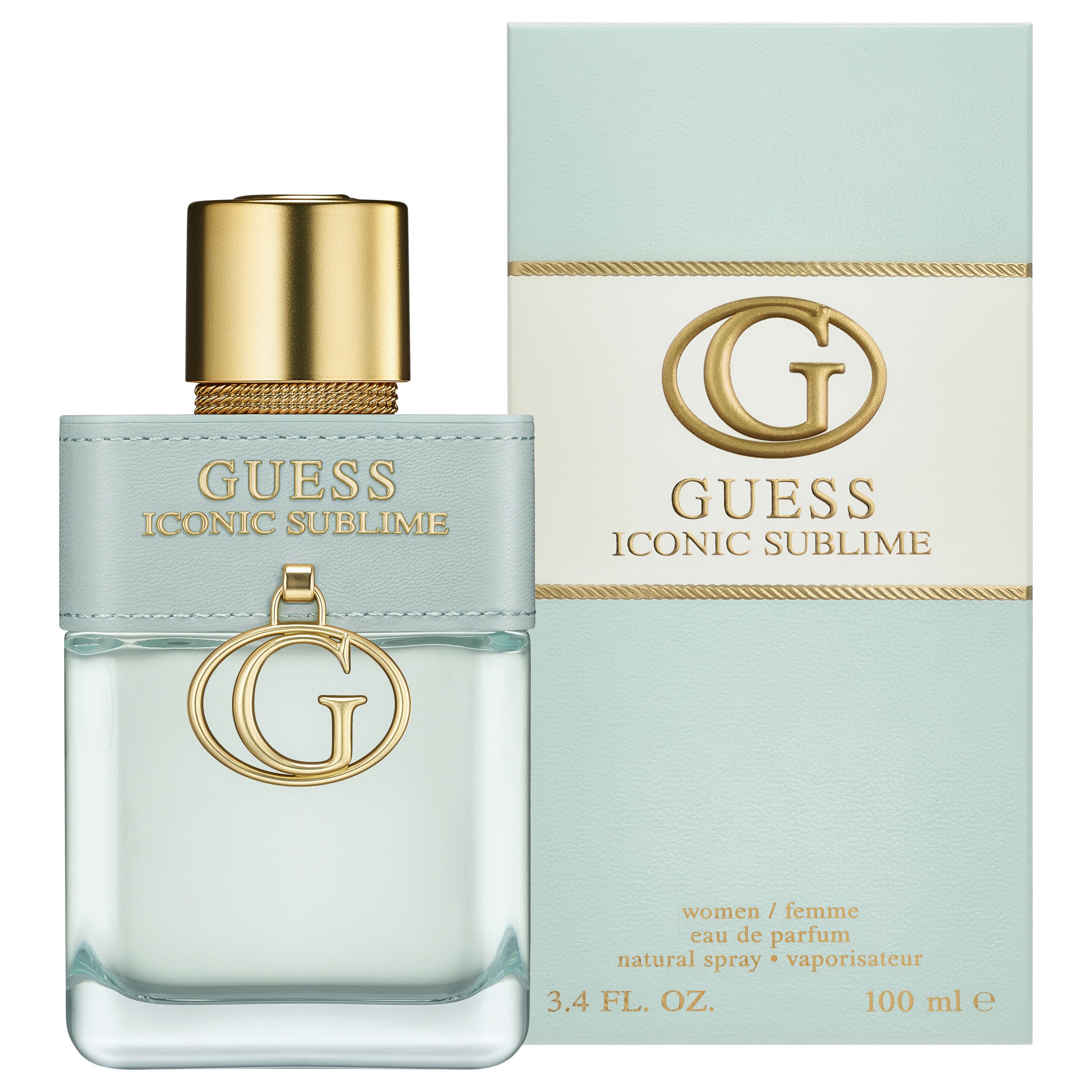 Guess Eau de Parfum ICONIC SUBLIME EDP, amber-floraler Duftcharakter