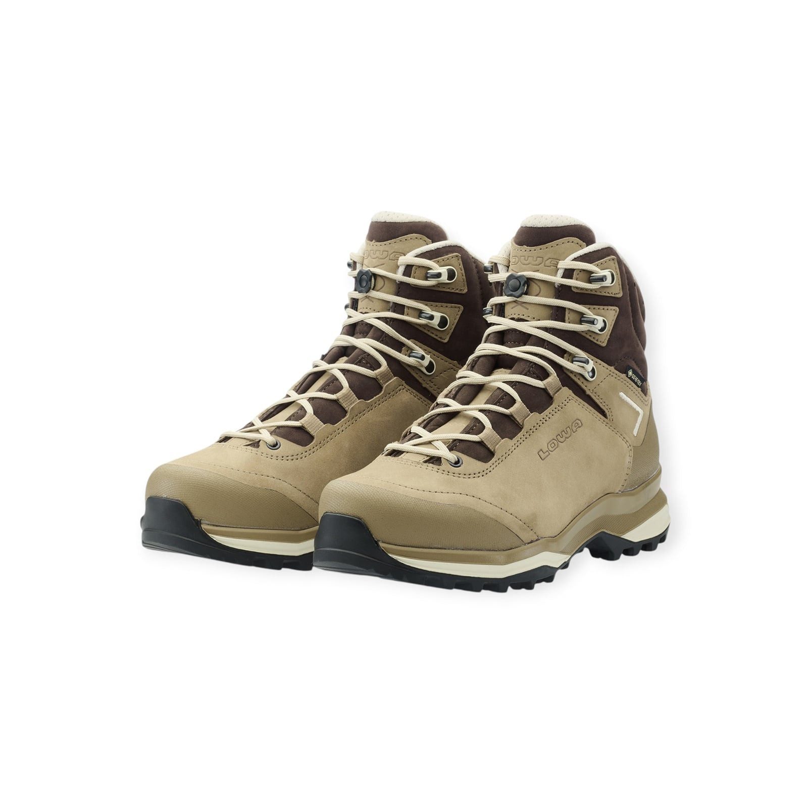 Lowa Lady Light Evo GTX (Trekking, Nubukleder, wasserdicht) humus/braun Wanderschuh