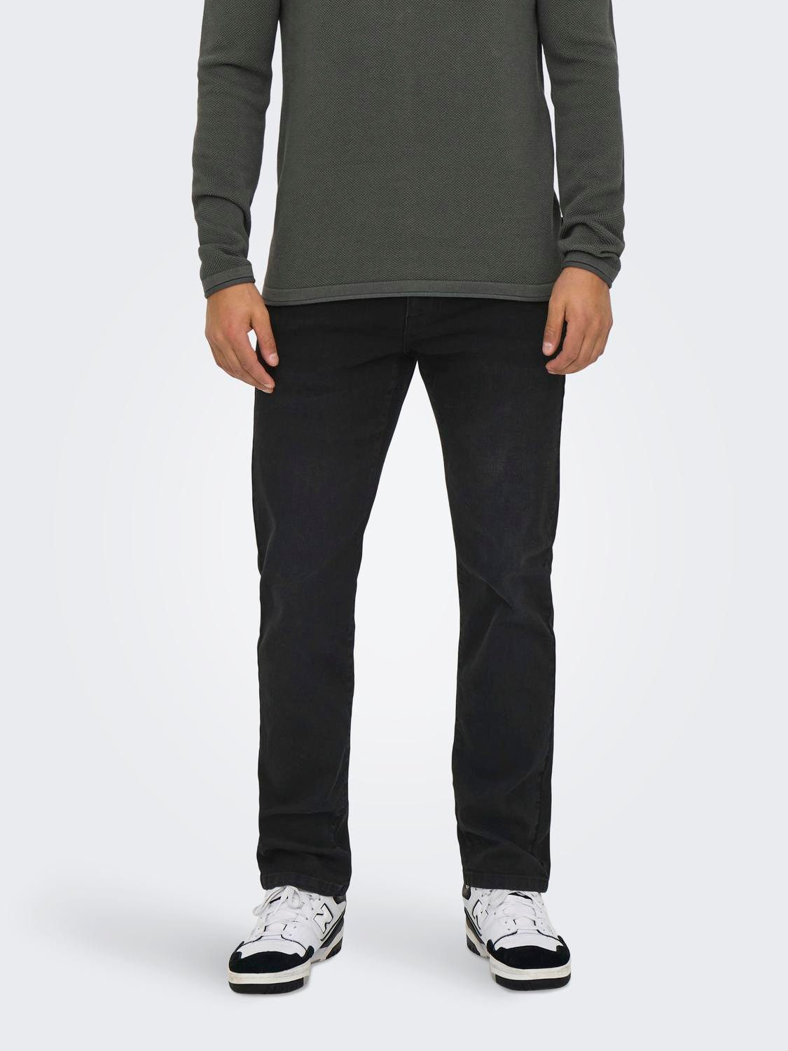 Regular-fit-Jeans ONSWEFT REGULAR MAT DNM NOOS