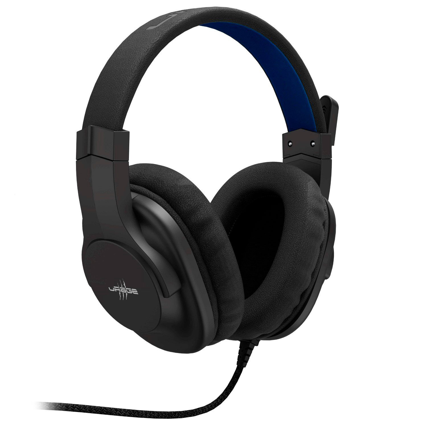 uRage Gaming USB 7.1 Headset Kopfhörer SoundZ 320 Headset (Lautstärkenreglung, Mute, Mikrofon, etc., kabelgebunden, Over-Ear mit Mikrofon + Fernbedienung für PC Notebook PS5 PS4)