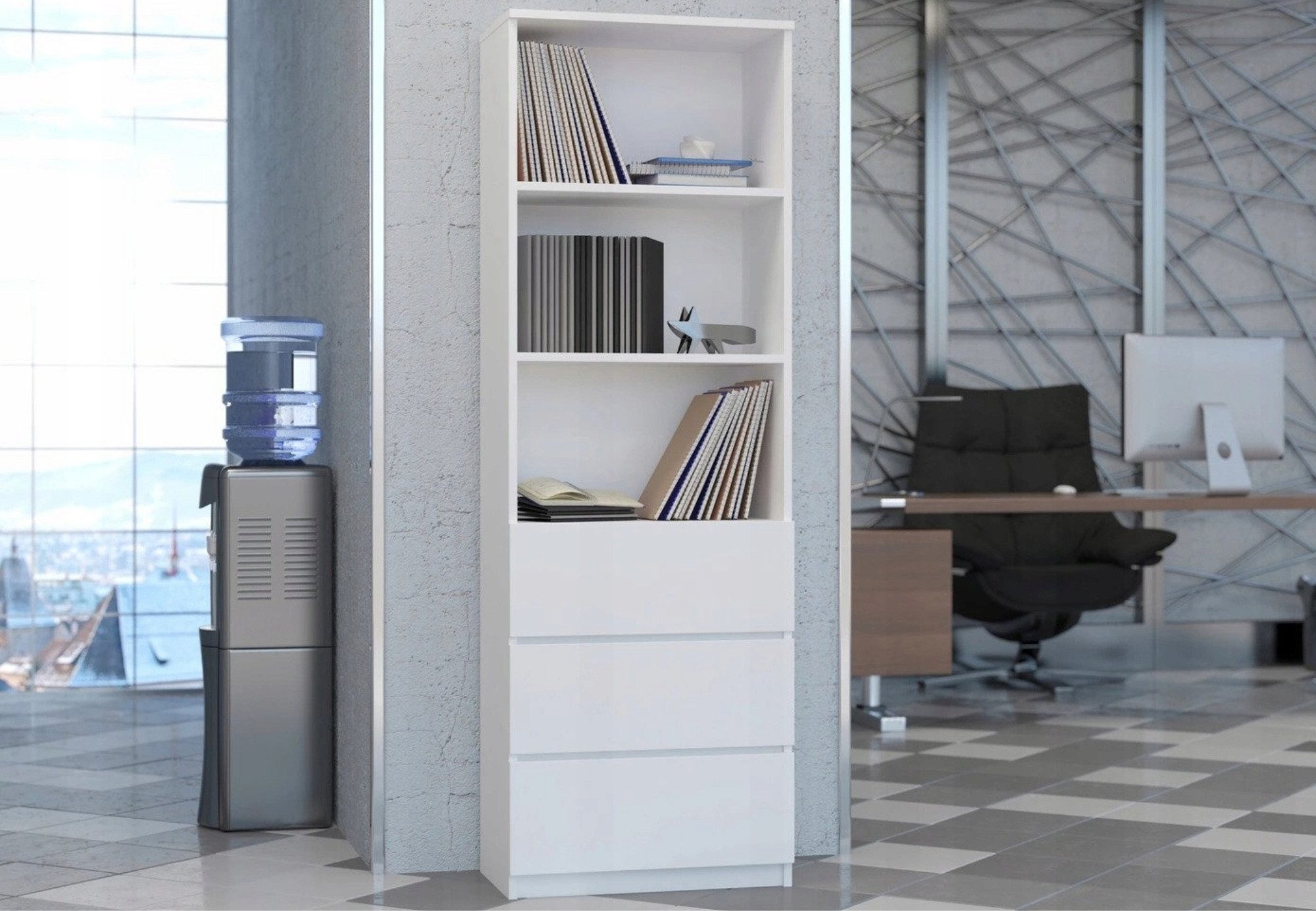 Home Collective Bücherregal mit 3 Schubladen günstig online kaufen