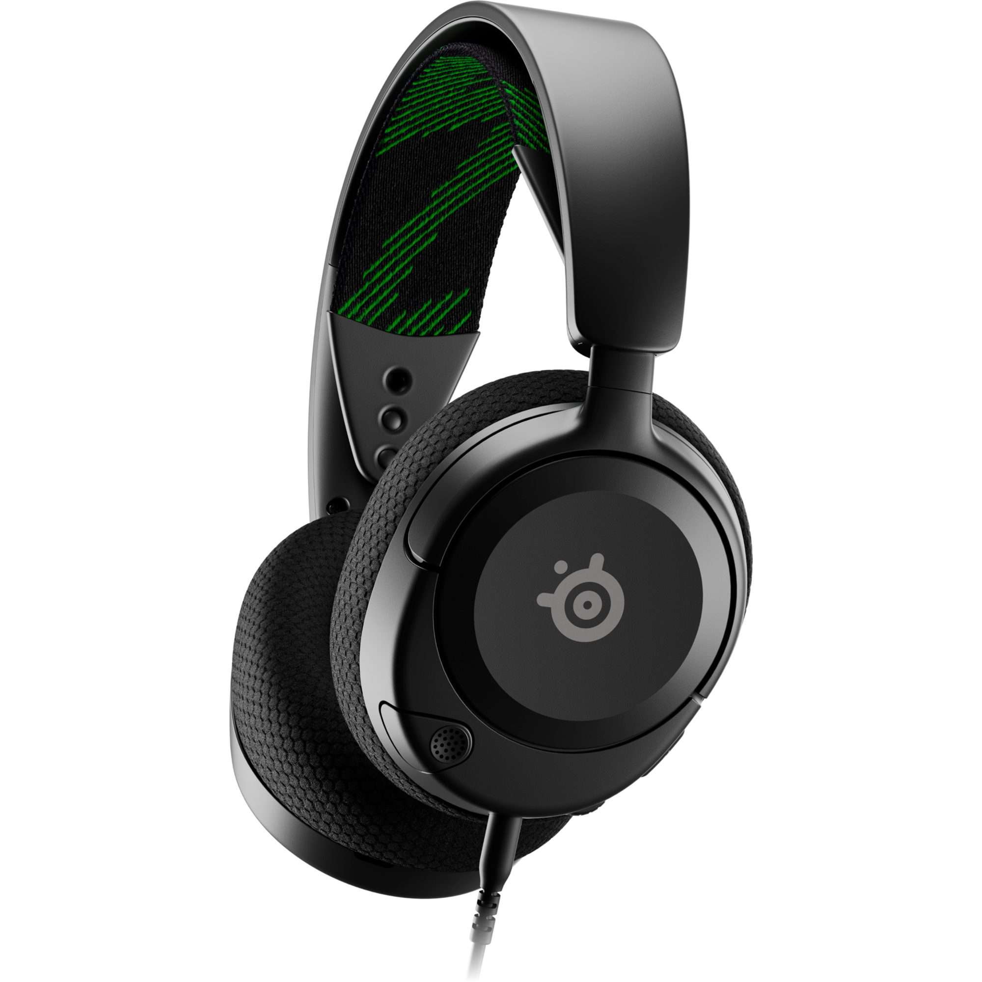SteelSeries SteelSeries Arctis Nova 1X, Gaming-Headset, (3.5 mm Klinke) Headset (Nova Acoustic System, 360°Spatial Audio, Sonar Software + Pro Grade Parametric EQ, ComfortMAX System)