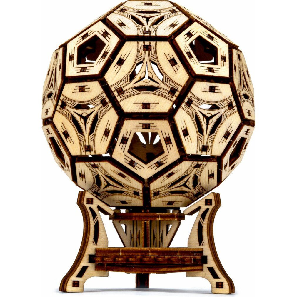 Wooden City 3D-Puzzle 3D Puzzle Multifunktions-Organizer - Fußball 175 Teile, Puzzleteile