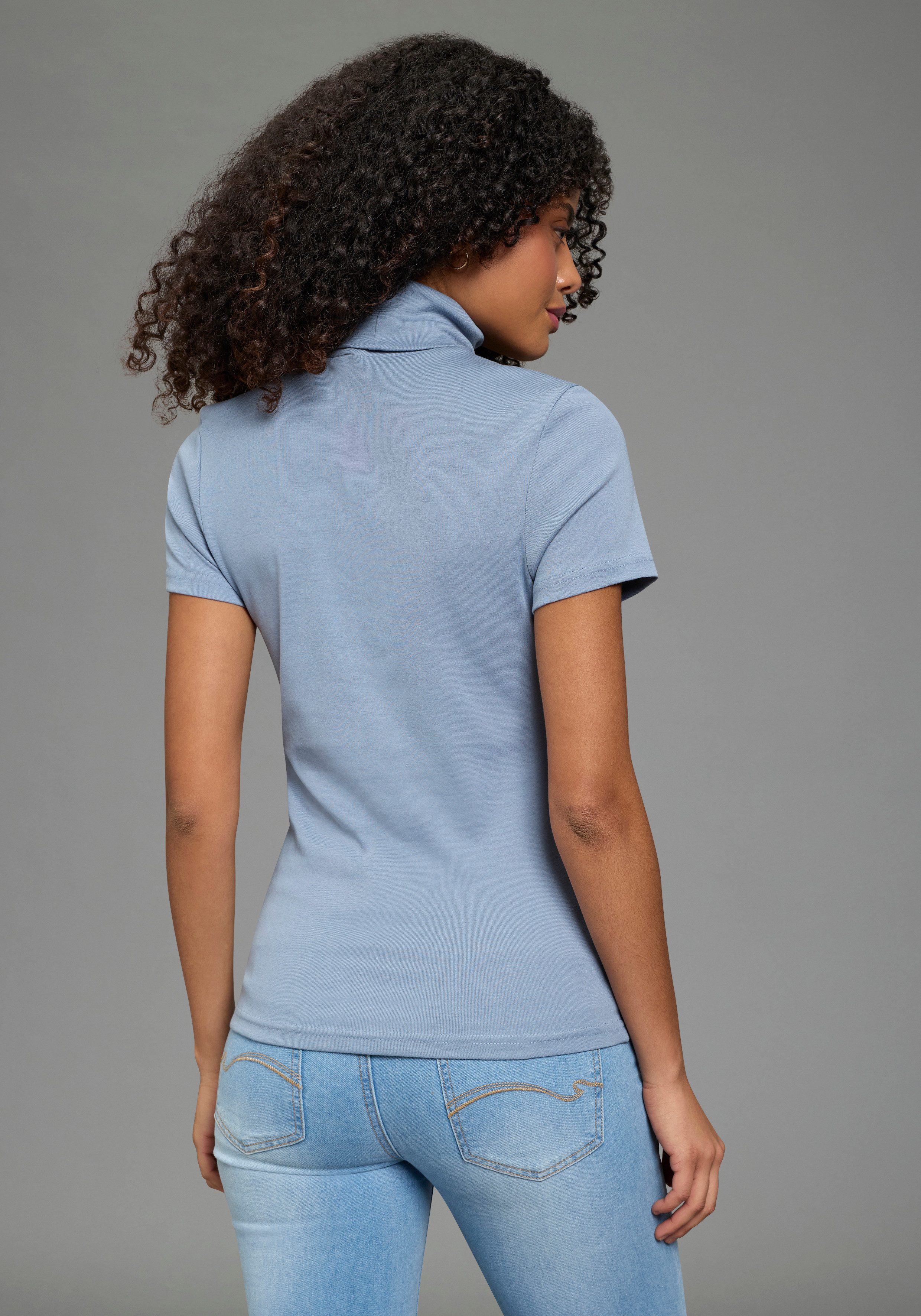 Flashlights Rollkragenshirt (2er-Pack) eng geschnitten, aus elastischem Material, im 2er-Pack