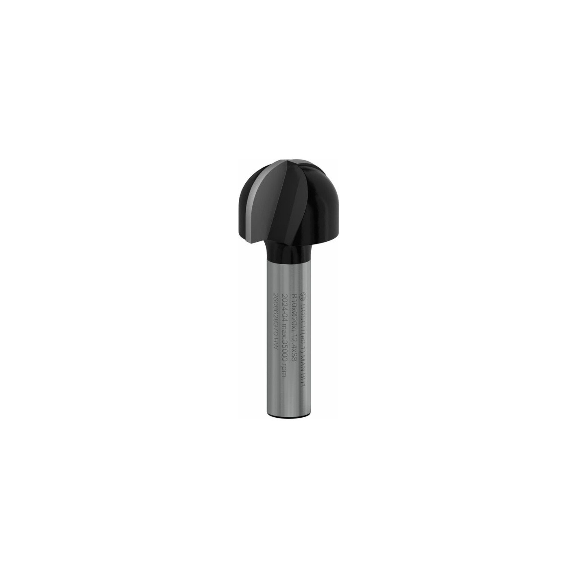 Bosch Professional Fräse Bosch Hohlkehlfräser 8 mm R1 10 mm D 20 mm L 12,4 mm G 46 mm