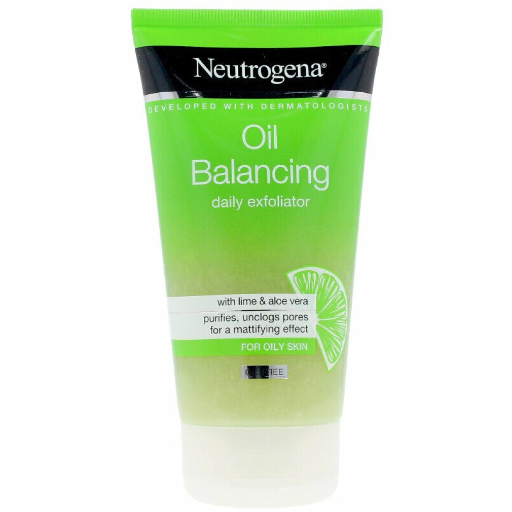 Neutrogena Gesichtspeeling Oil Balancing erfrischendes Hautpeeling (150ml)
