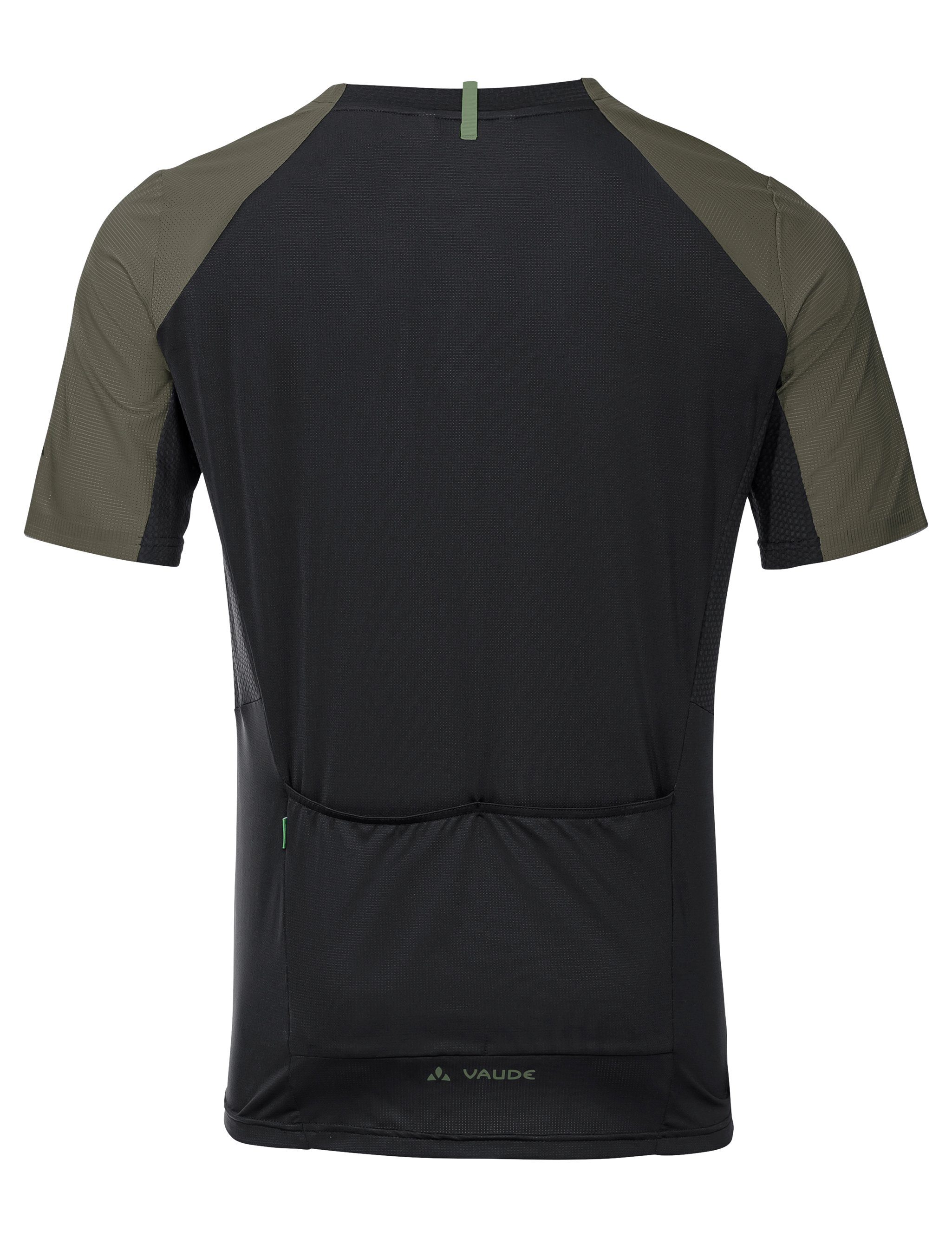 VAUDE T-Shirt Men's Kuro Knopf black II Shirt Grüner (1-tlg)