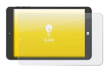 upscreen flexible Panzerglasfolie für SZTPS Tablet 8", Displayschutzglas, Schutzglas Glasfolie matt entspiegelt