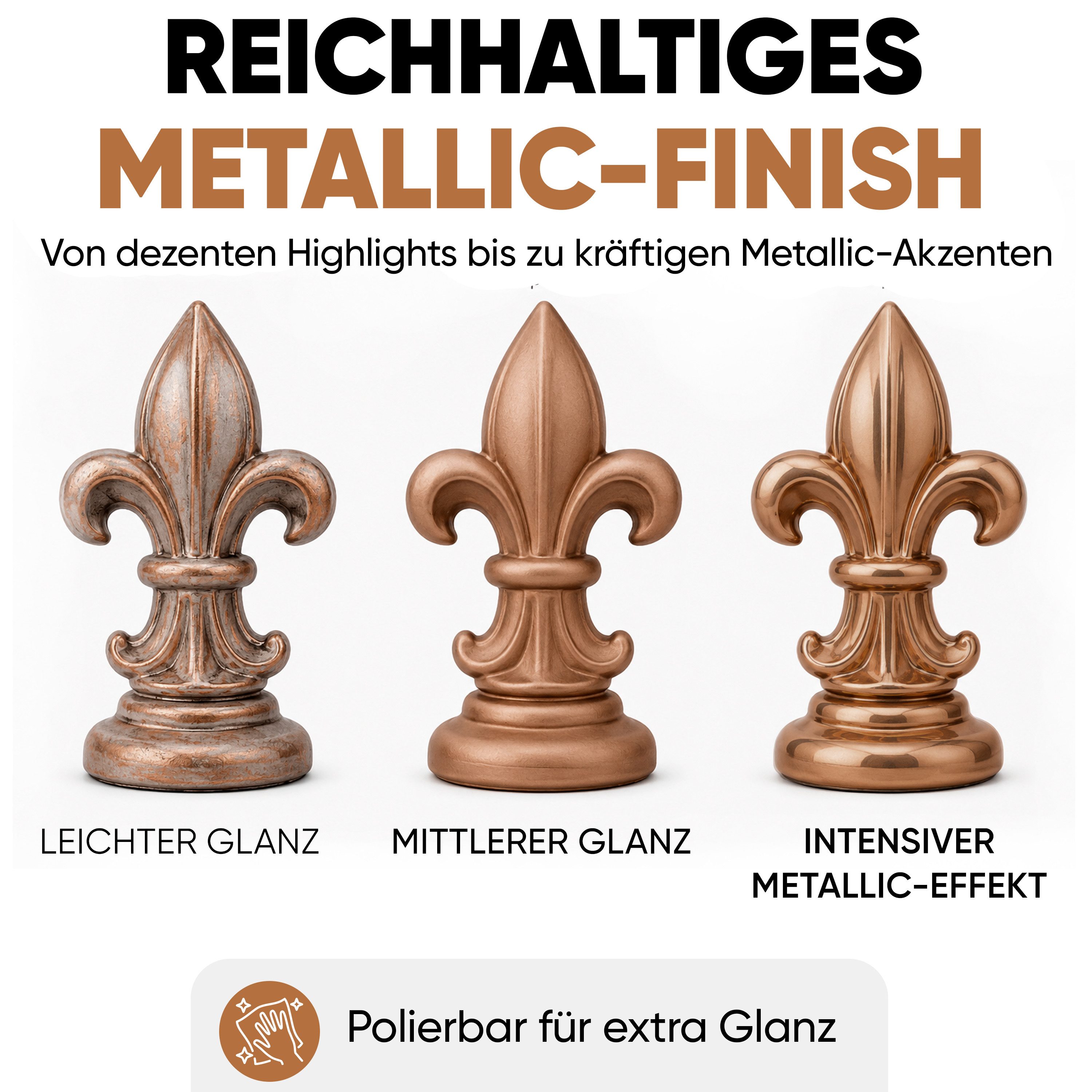 7 Artists Acrylfarbe 7 Artists Metallic Wachspaste 20 ml Gilding Wax - Wax Paste Metallic, Wax Paste – Bild 4 von 5