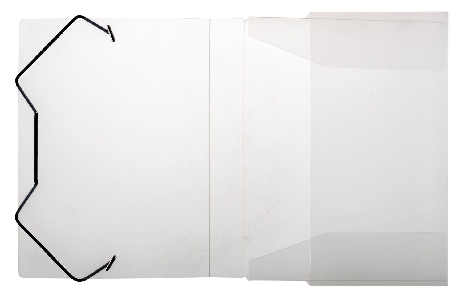Idena Hefter Idena 225411 - Heftbox für DIN A5 mit Gummizug, aus PP, Füllhöhe 3,5