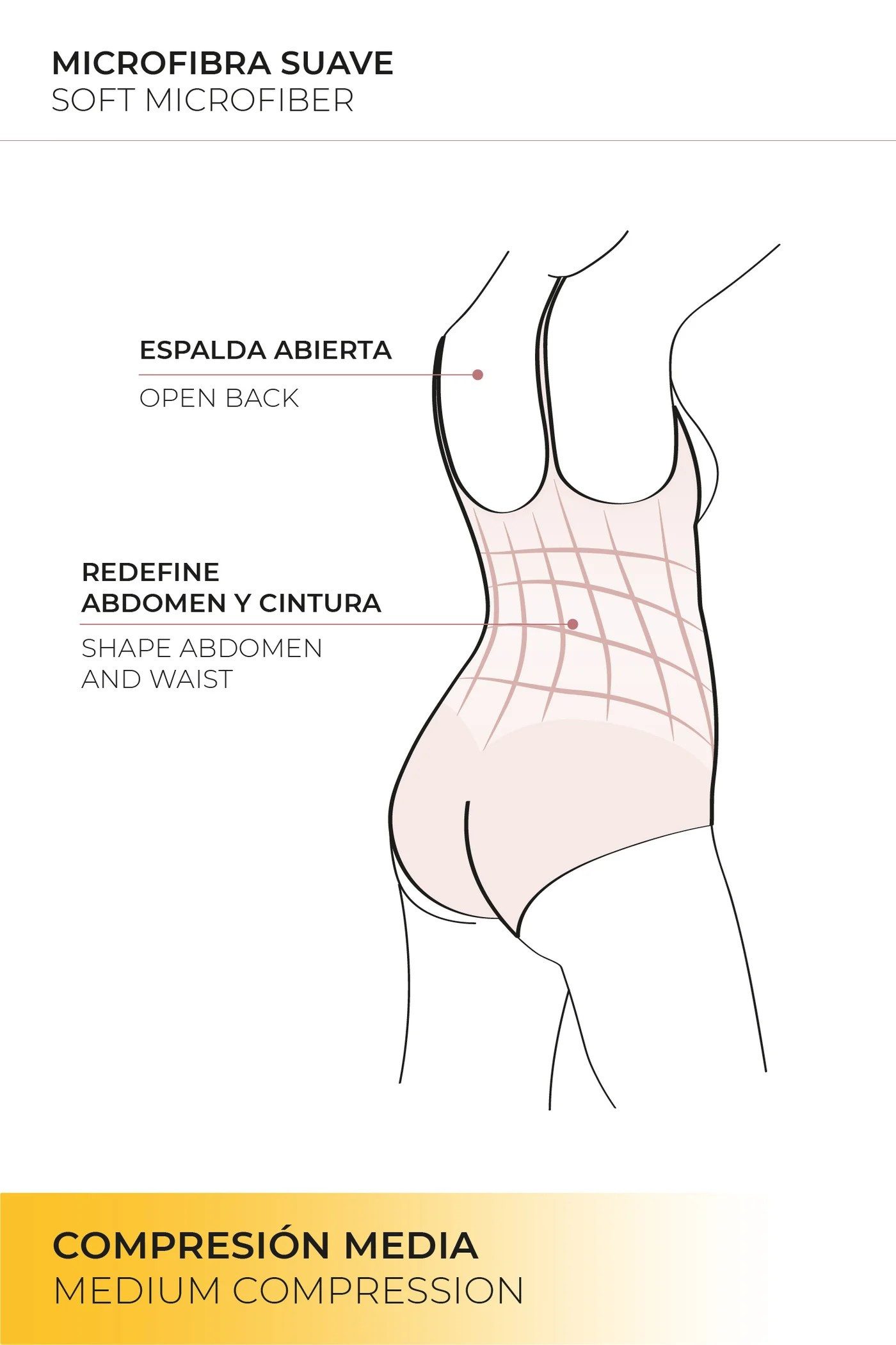 YSABEL MORA Body Spitze, mittlerer Shape-Effekt, elastisch, weich, bequem