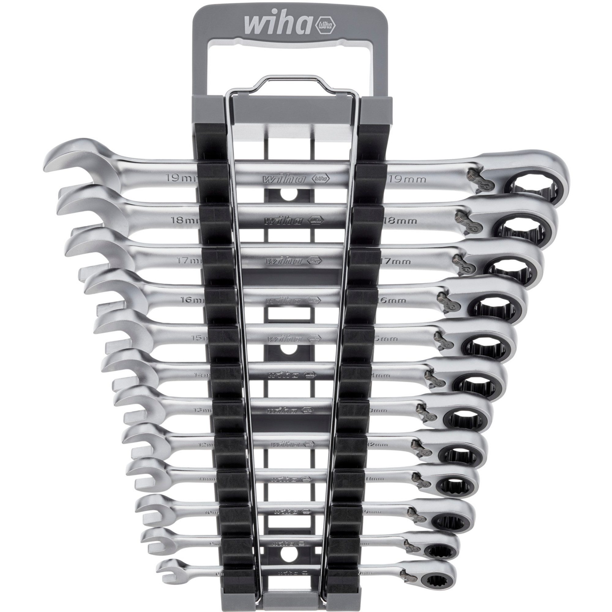 Wiha Drehmomentschlüssel Wiha Ringratschen-Gabelschlüssel-Set, 12-teilig