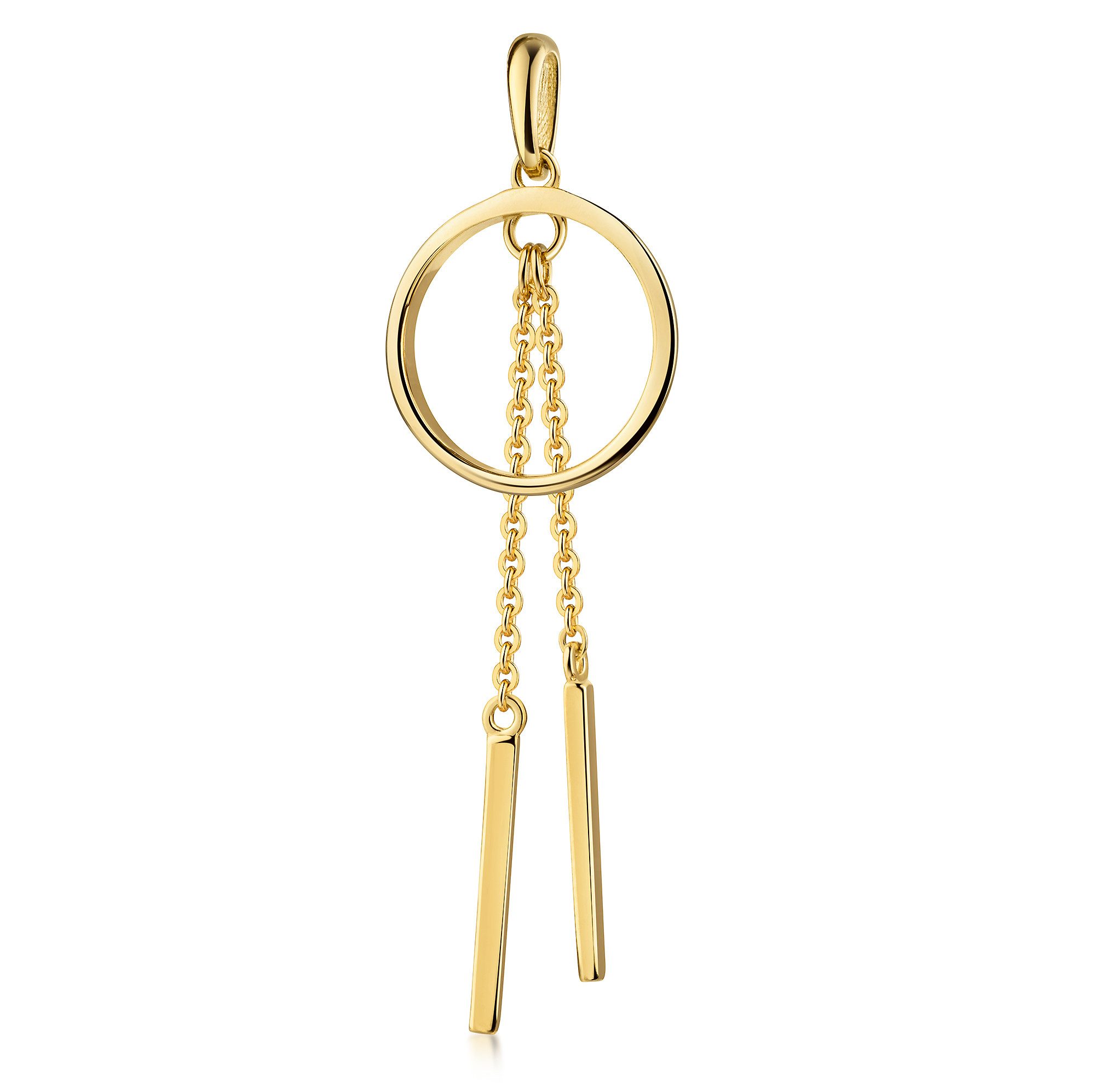 Kettenanhänger Schmuck Geschenk Gold 333 Halsschmuck Anhänger