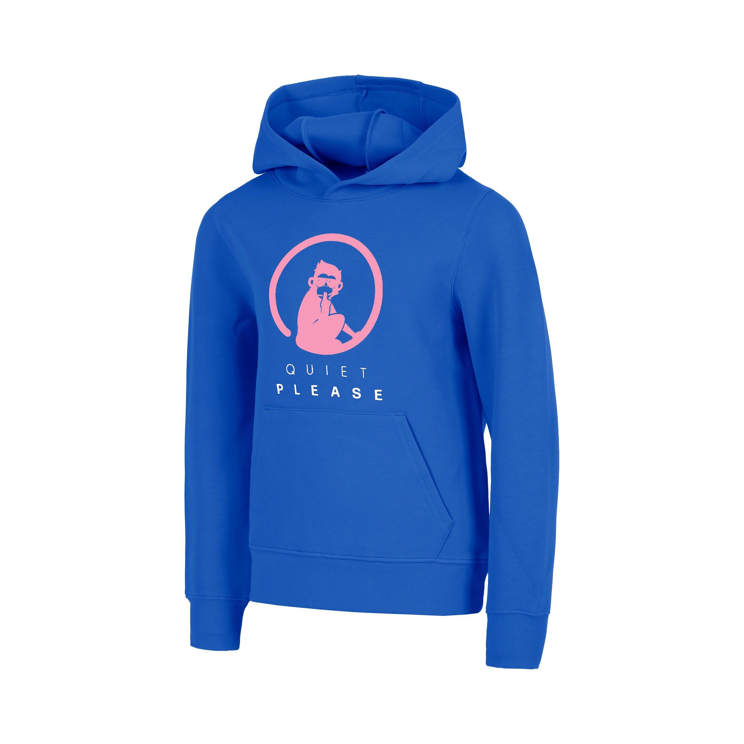 Quiet Please Kapuzenpullover Baseline Logo
