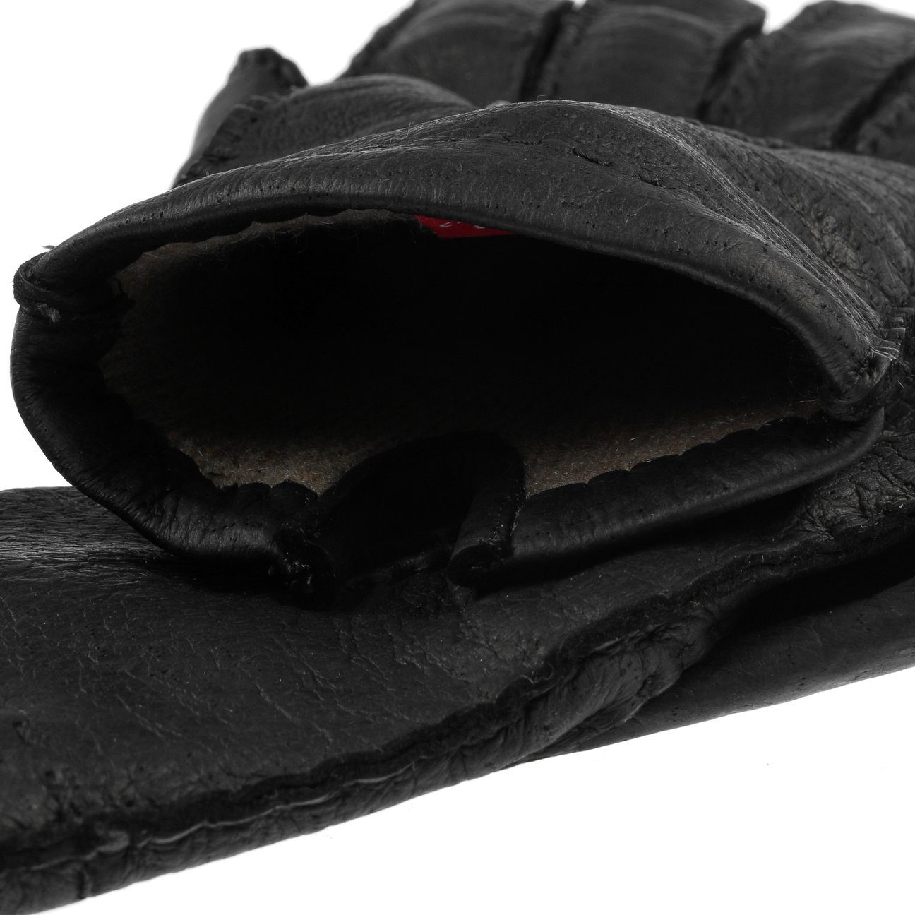 Caridei Lederhandschuhe Handschuhe mit Futter, Italy in Made