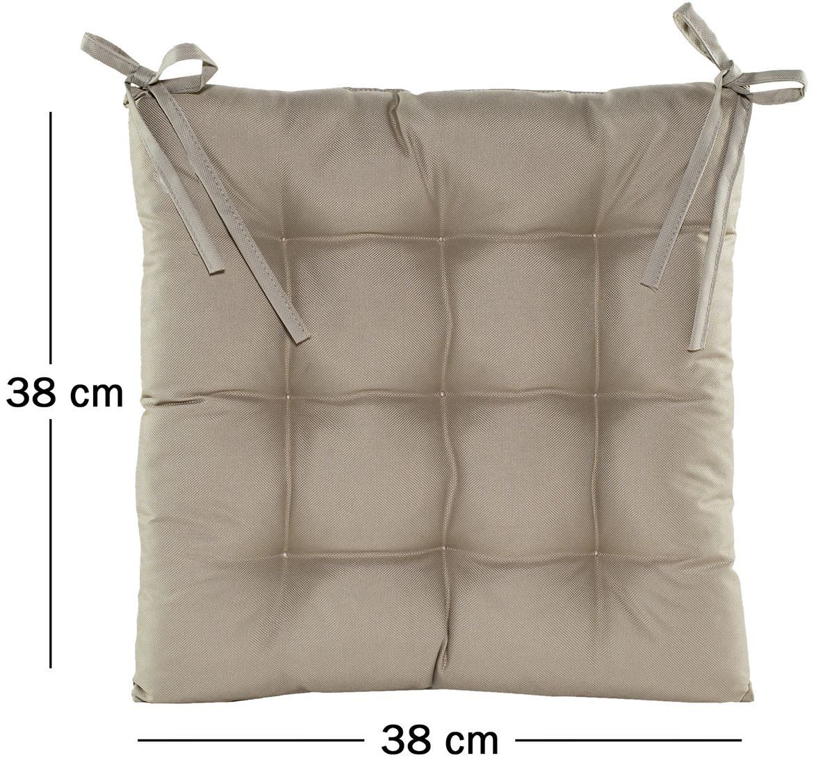 JACK Stuhlkissen JACK Outdoor 38x38cm Sitzkissen günstig online kaufen