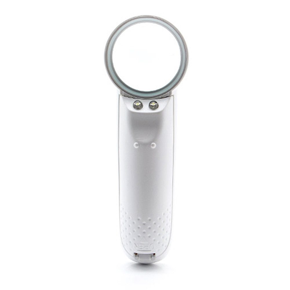 Bolwins Handlupe C34C Handlupe Lupe mit Licht 2 LED Leselupe für Senioren 15 Fach, Einzelset, 1-tlg., Handlupe, 15-fache Vergrößerung, 2 LED-Lichter
