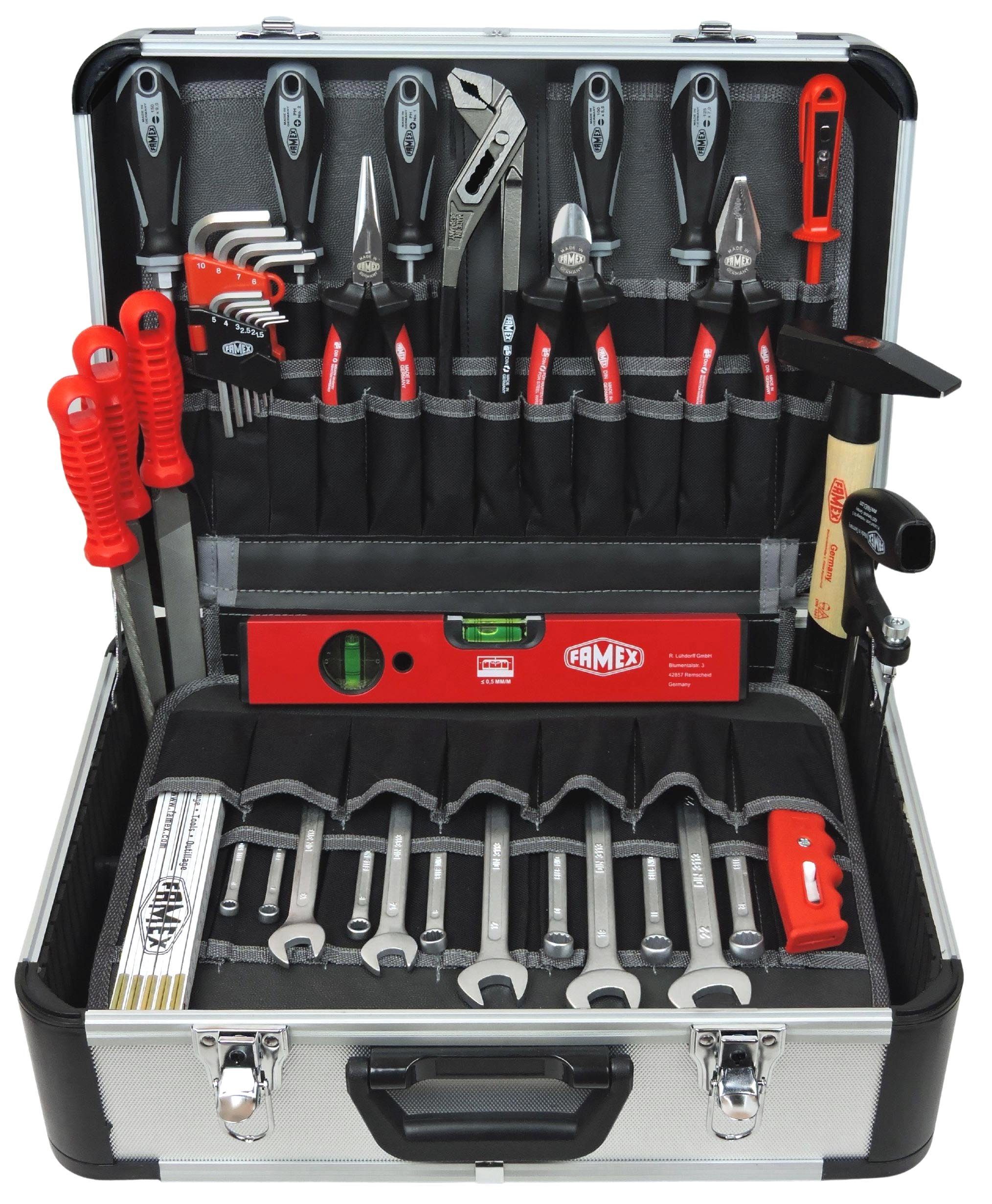Werkzeugset 429-88 Profi Alu Werkzeugkoffer mit Werkzeug Set - PROFESSIONAL