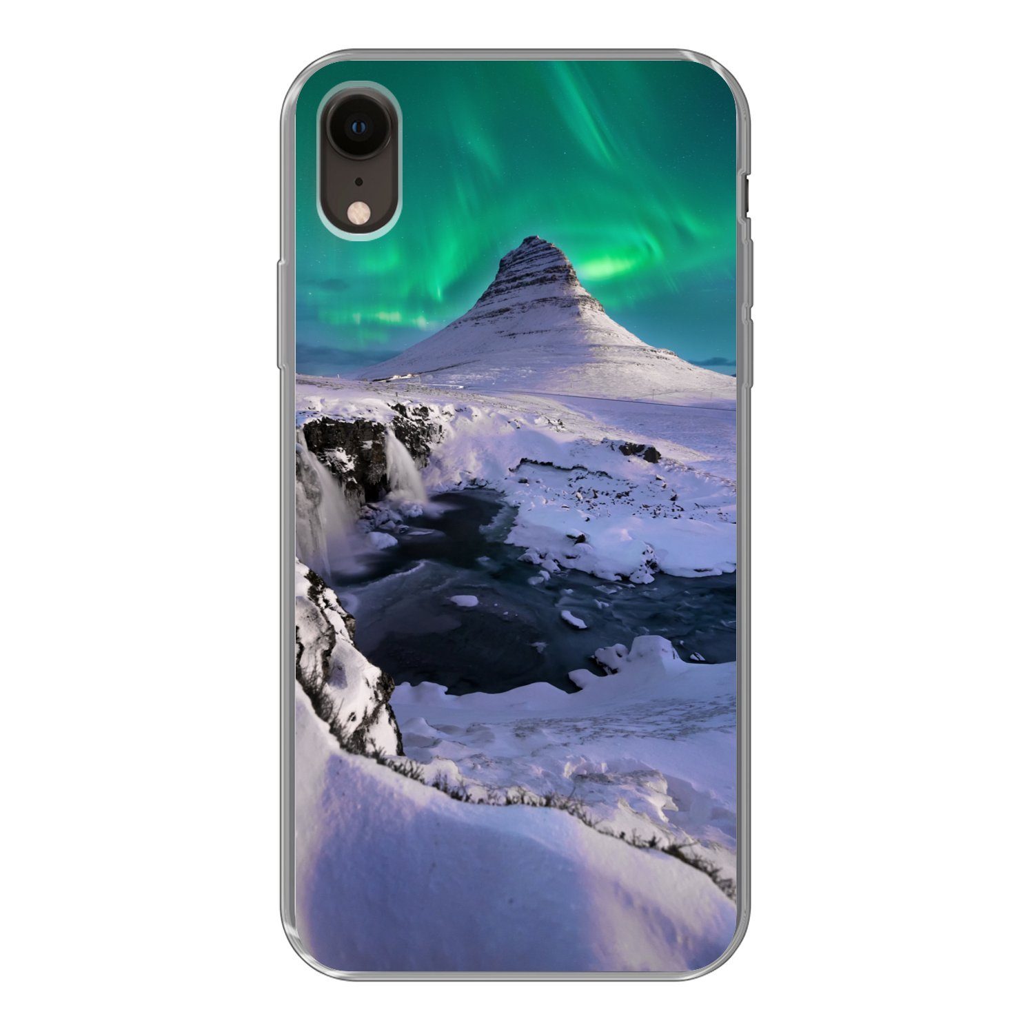 MuchoWow Handyhülle Handyhülle Apple iPhone XR Silikonhülle, Handyhülle Handy Hülle Telefonhülle iphone Samsung