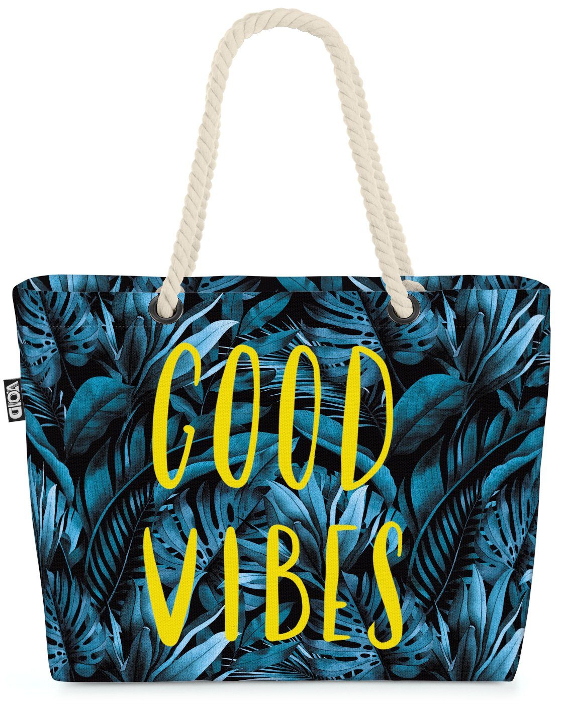 VOID Strandtasche (1-tlg), Strandtasche Palmen Shopper Tasche Beach Bag  Palmen Blätter Urwald Sommer Spruch online kaufen | OTTO