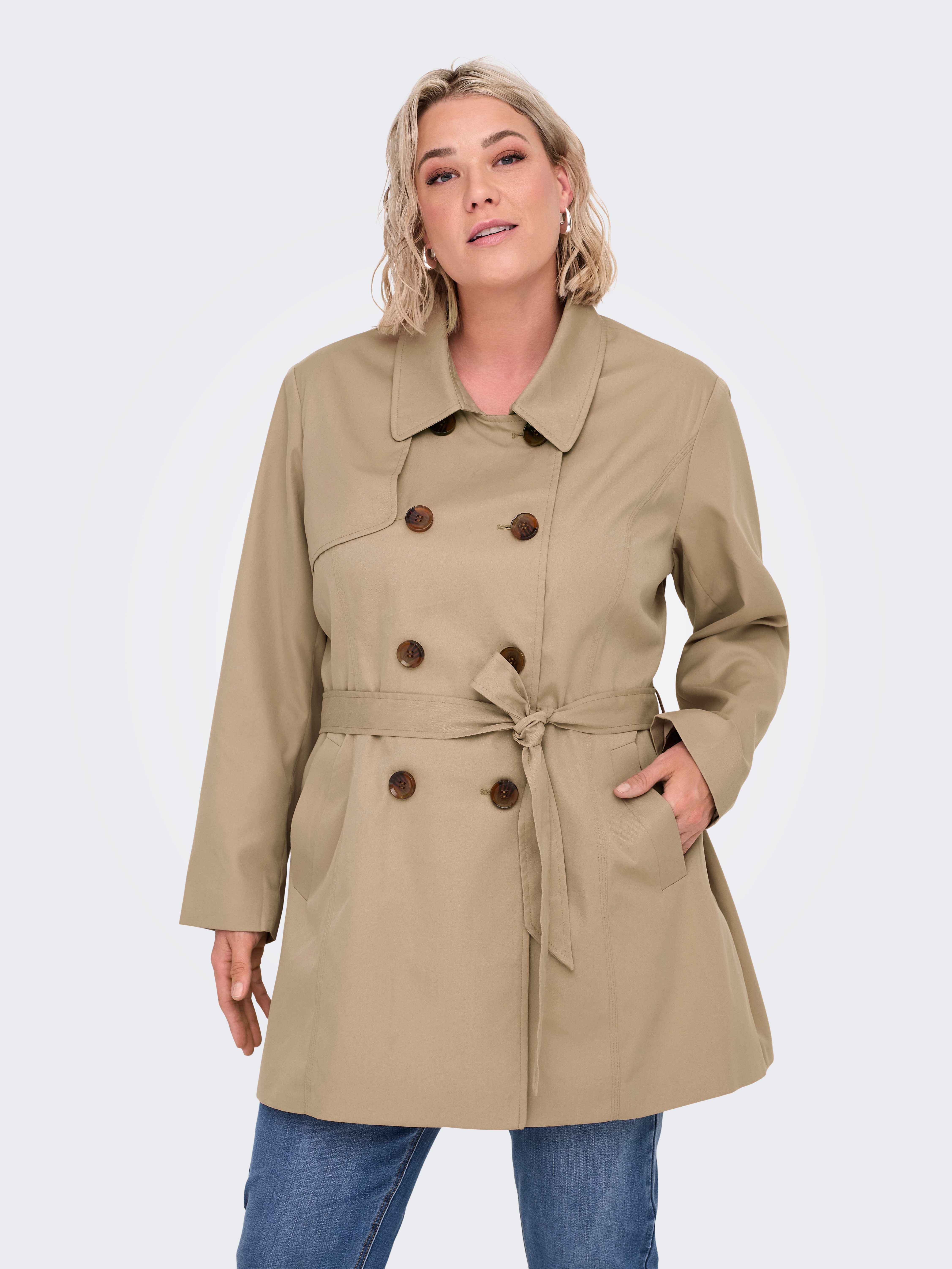 ONLY CARMAKOMA Trenchcoat CARVALERIE TRENCHCOAT OTW