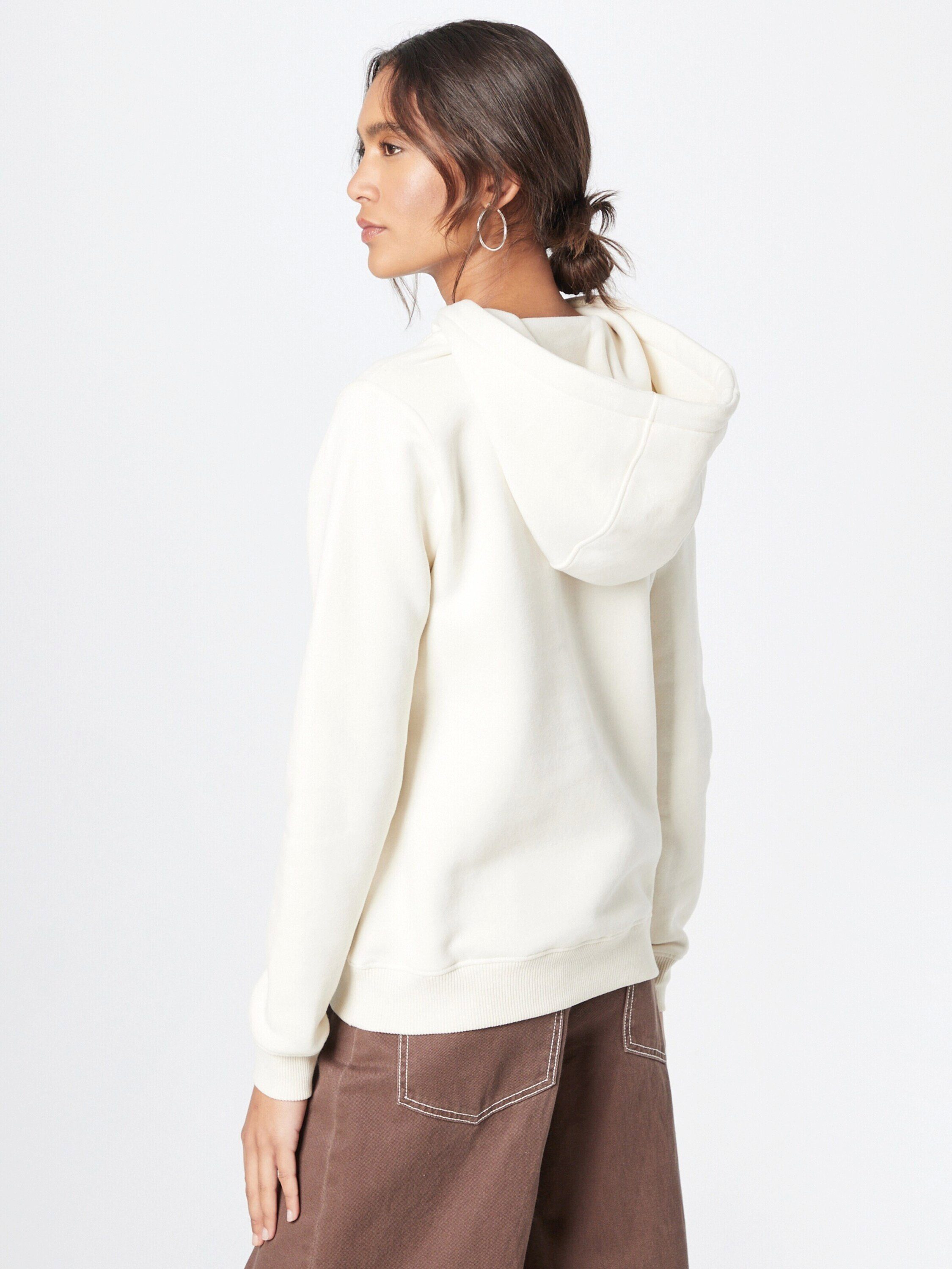 Weiteres off-white (1-tlg) Sweatshirt Derbe Detail