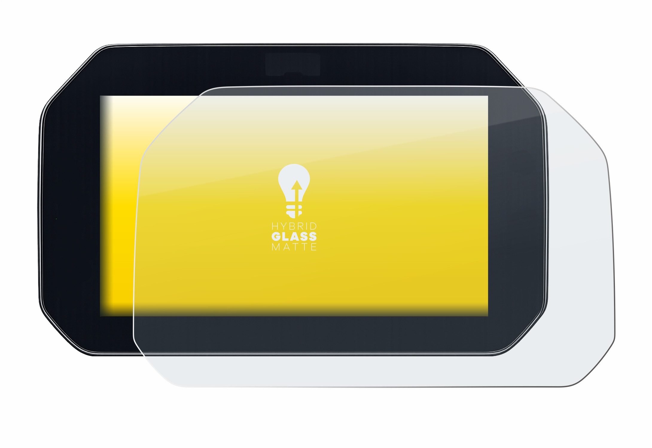 upscreen Displayschutzglas Folie für BMW S 1000 XR 2026 Connectivity TFT 6.5", Schutzfolie Glas Panzer Display Schutz matt