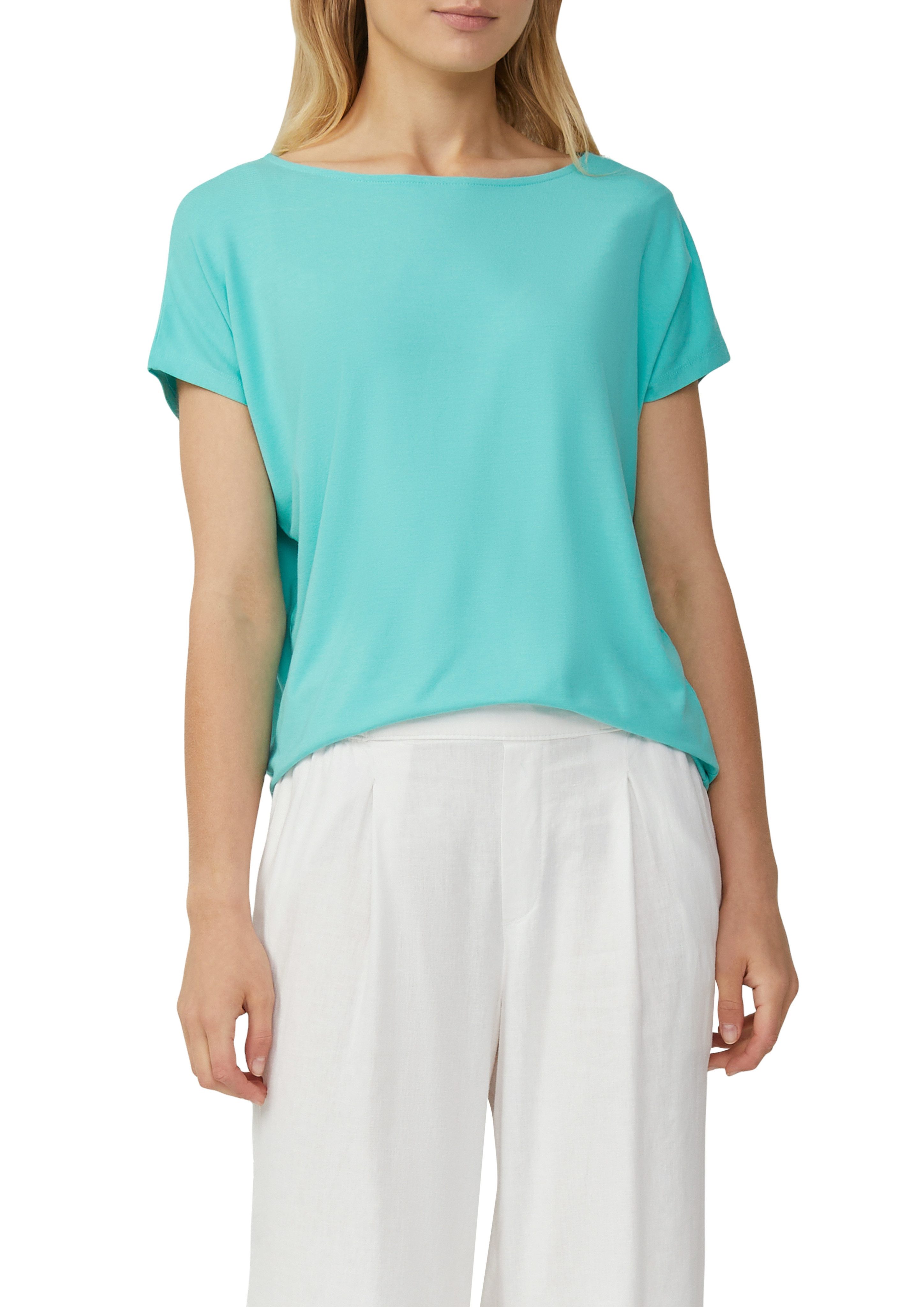 s.Oliver T-Shirt mit U-Boot Ausschnitt günstig online kaufen