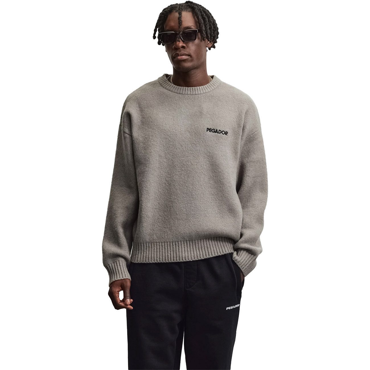 PEGADOR Sweatshirt Luka Oversized Knit Sweater Luka Oversized Knit Sweater