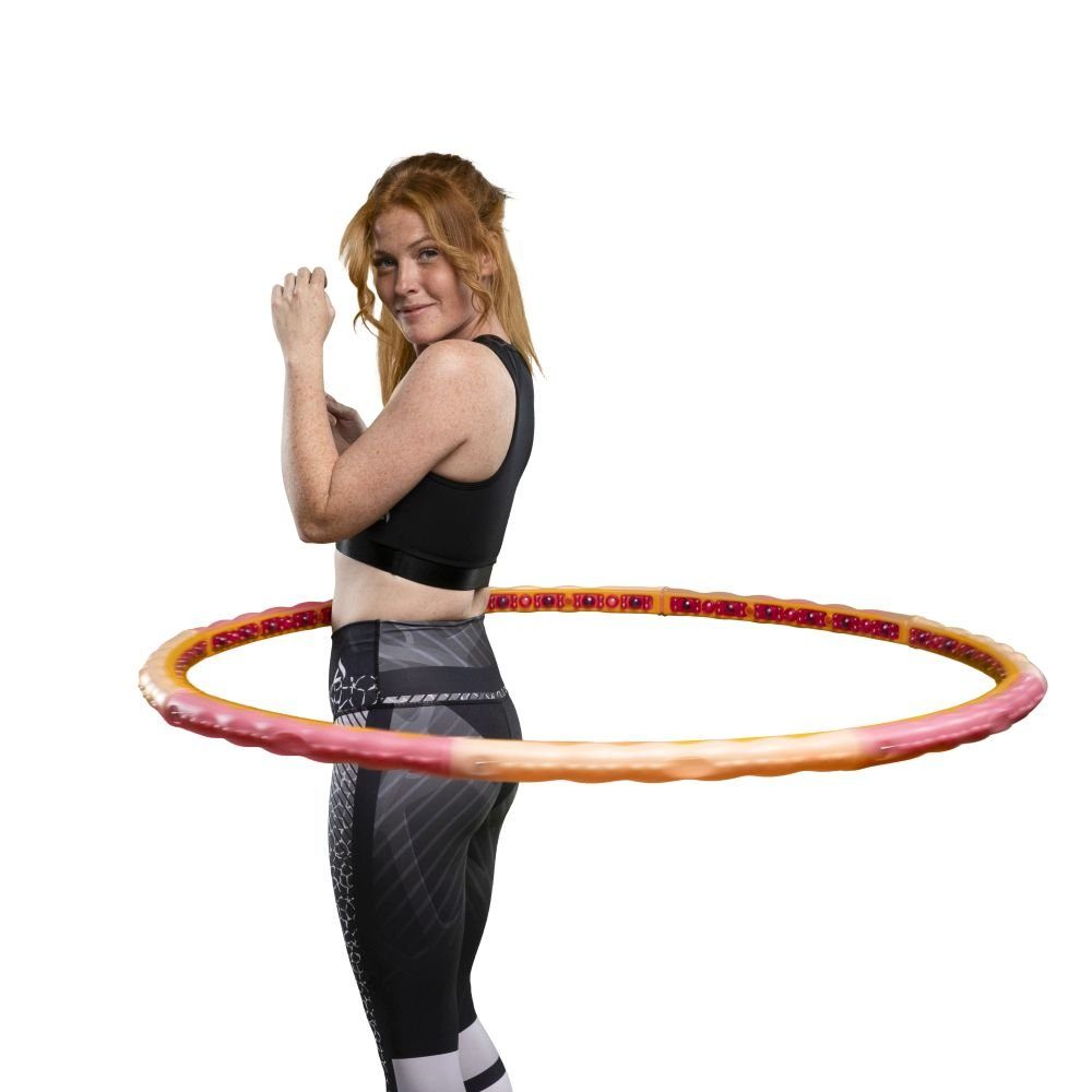 Hula-Hoop-Reifen Hoopomania Action Hoop, Hula Hoop mit 24 Magneten 1.6kg