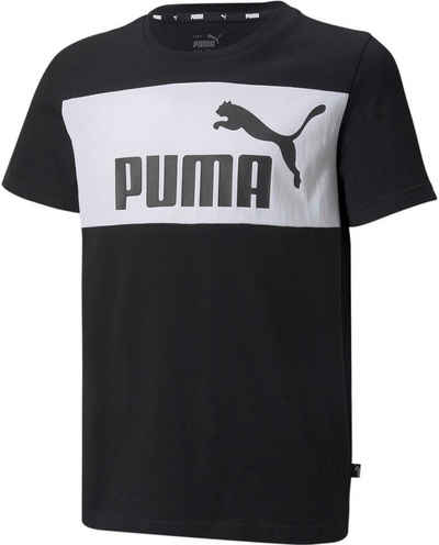 PUMA Kurzarmshirt ESS Block Tee B PUMA BLACK-XX