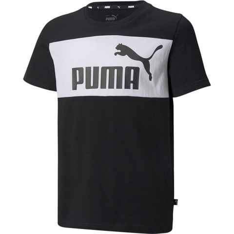 PUMA Kurzarmshirt ESS Block Tee B PUMA BLACK-XX