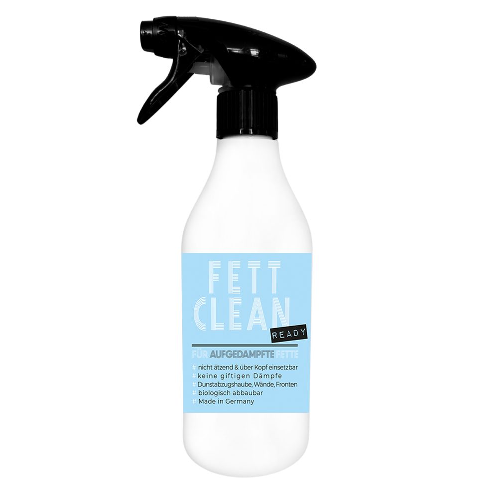 ivb Bröcker IVB Fett Clean – Fettlöser für Dunstabzug, Fronten & Fliesenspiegel Küchenreiniger (Anwendungsfertig, über Kopf einsetzbar, Made in Germany)