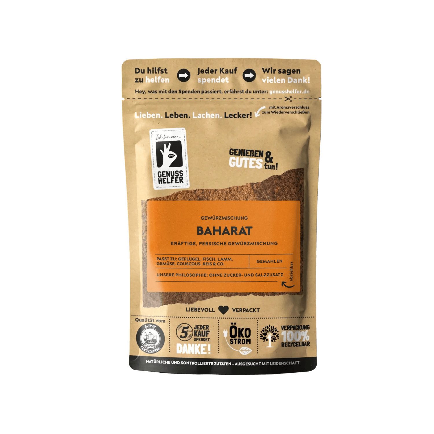 Bremer Gewürzhandel Gewürz Baharat, arabische Gewürzmischung, gemahlen, 50 g