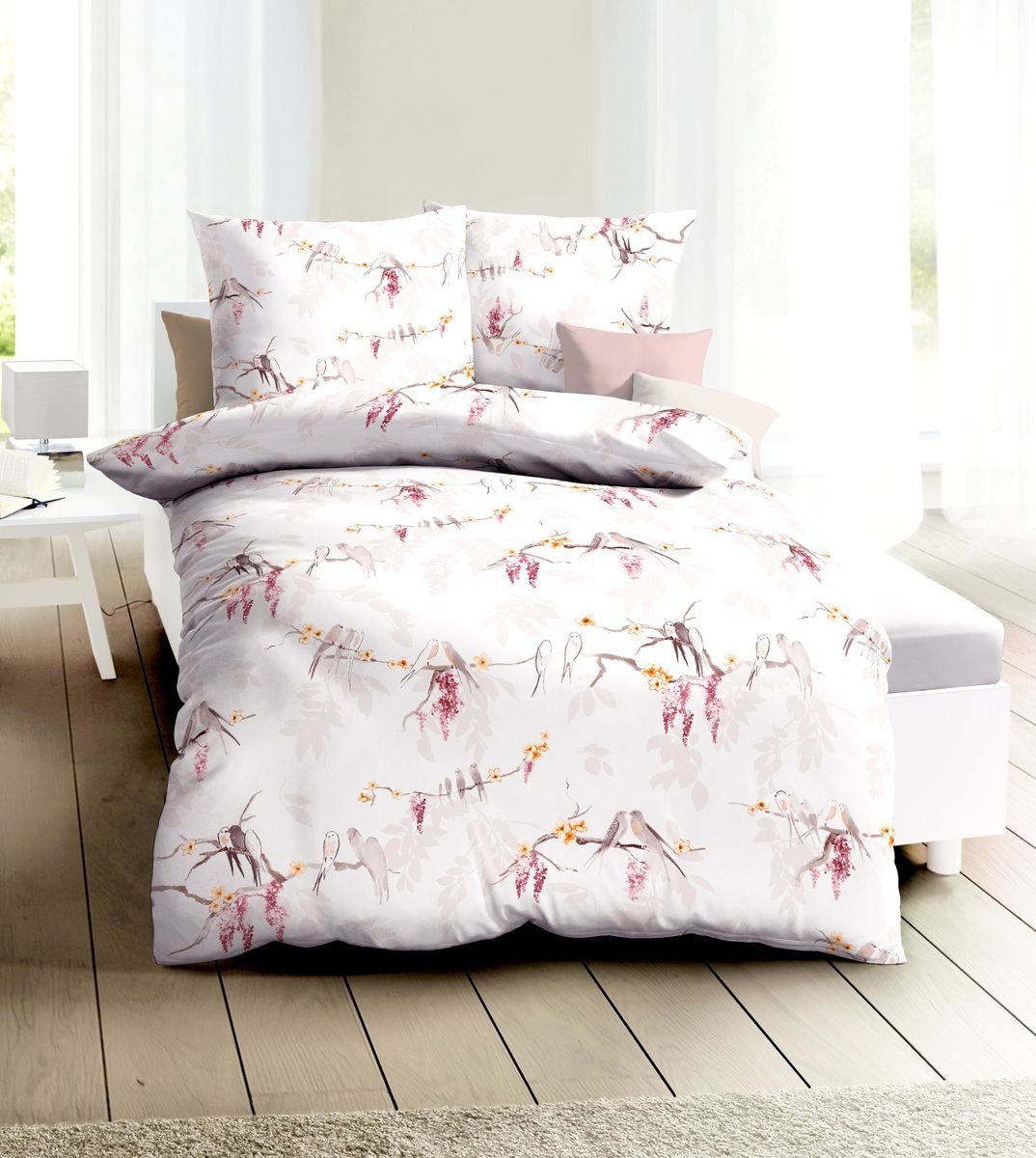 Kaeppel Bettwäsche Kaeppel Linon Renforcé Wende Bettwäsche 135x200cm 2 tg V günstig online kaufen