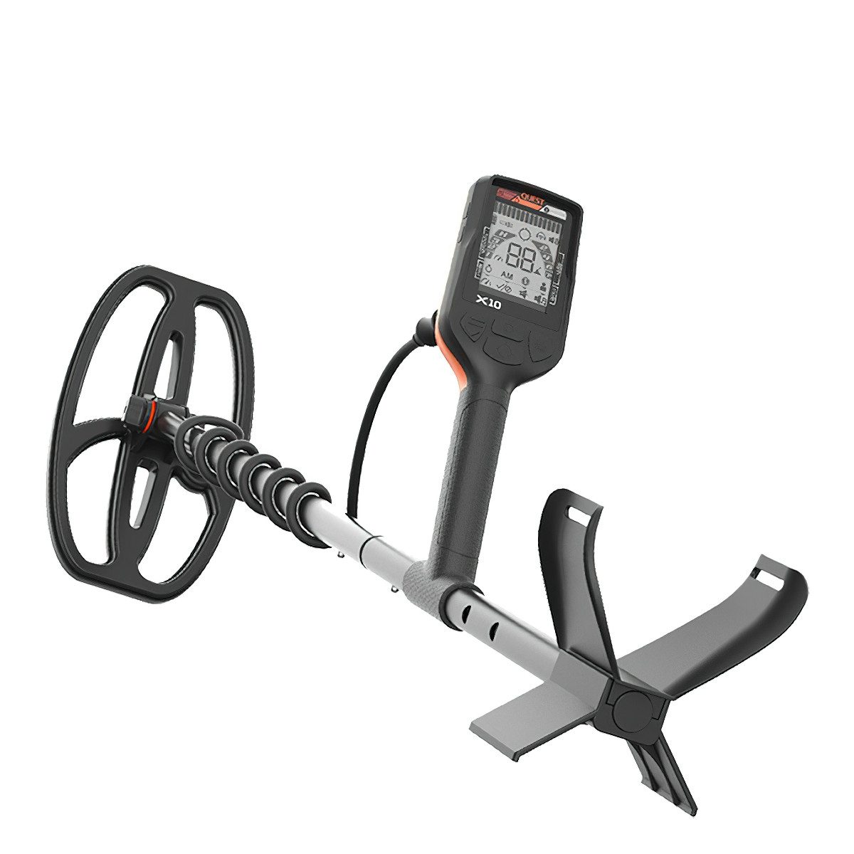 Quest Metalldetektor X10 Pro, Wasserdicht