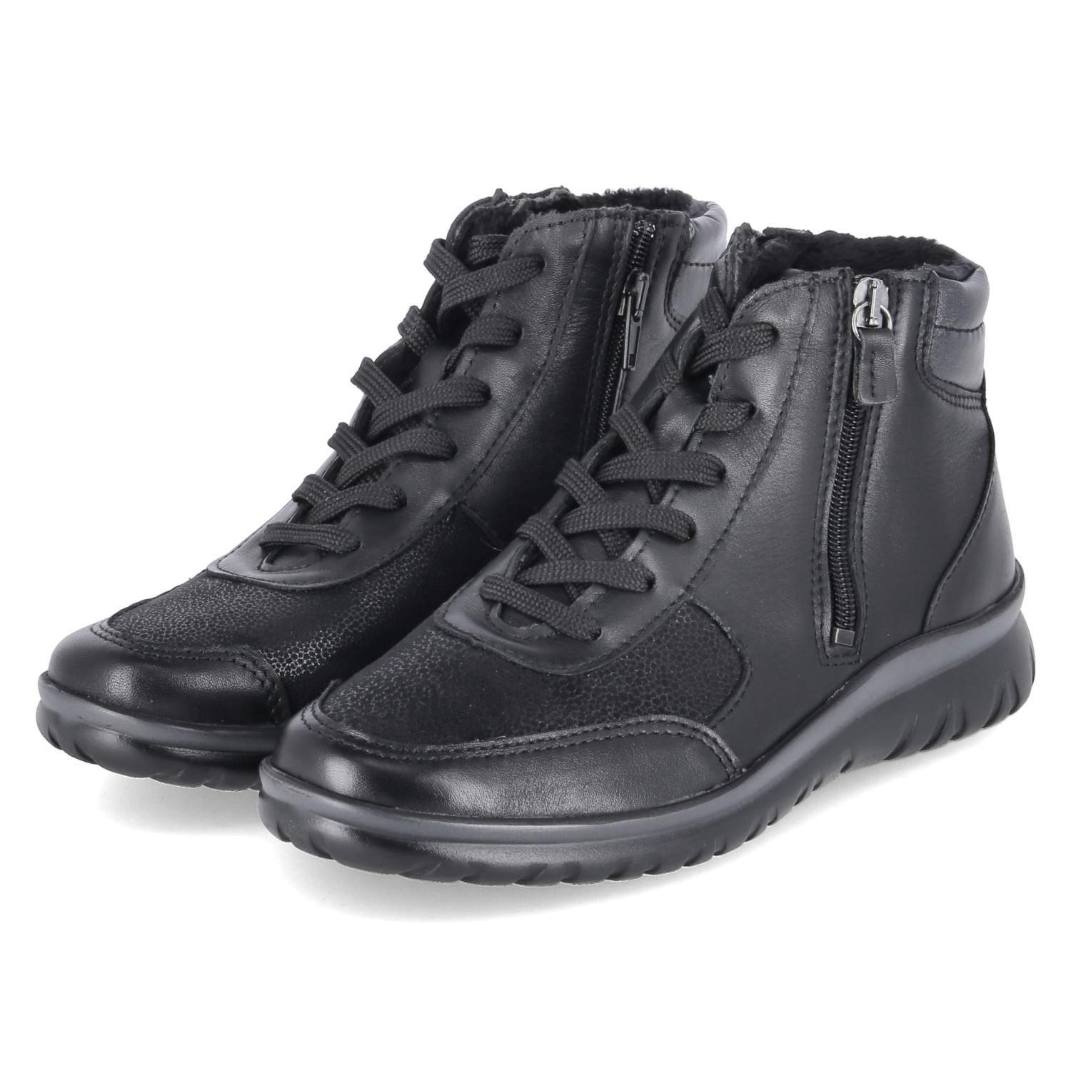 Beliana 1128/11184 Damen Leder & Textil black Stiefel