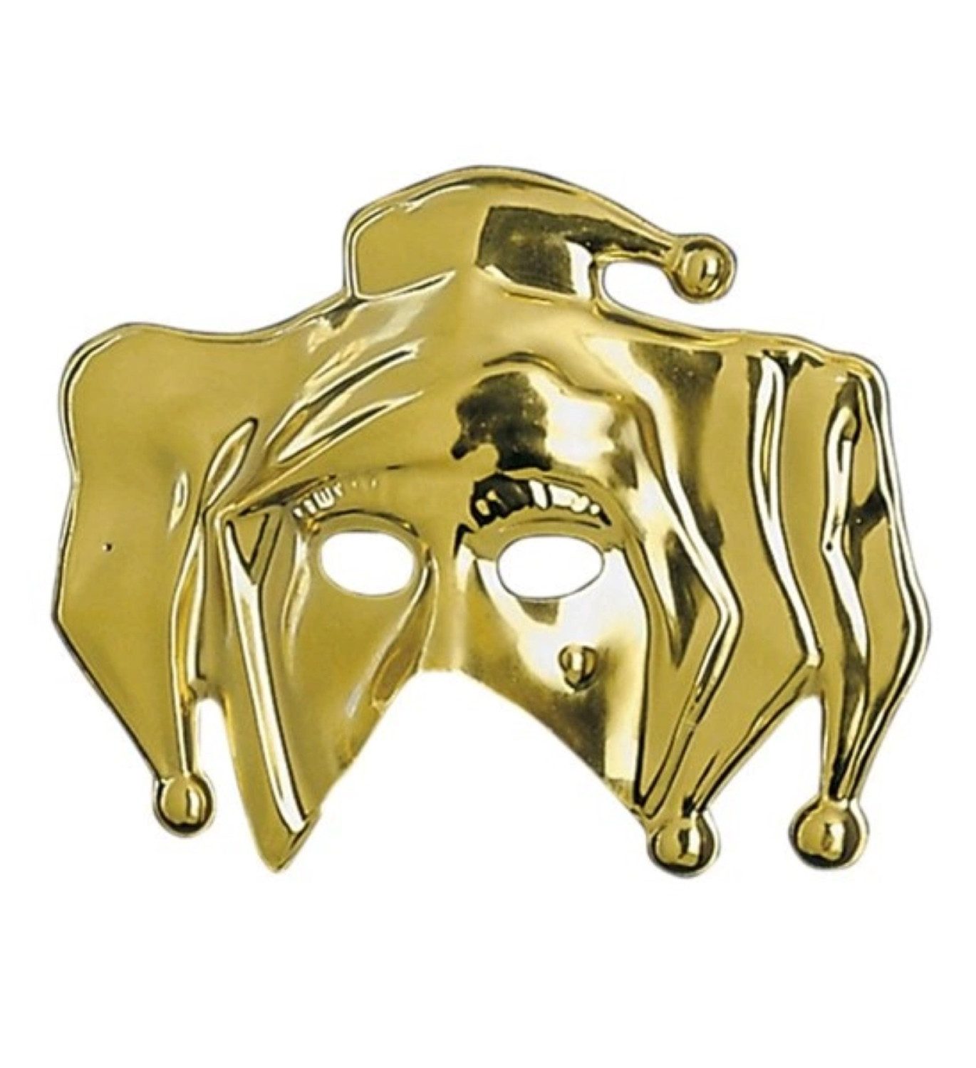 Widmann S.r.l. Verkleidungsmaske Maske Gold versch. Motive