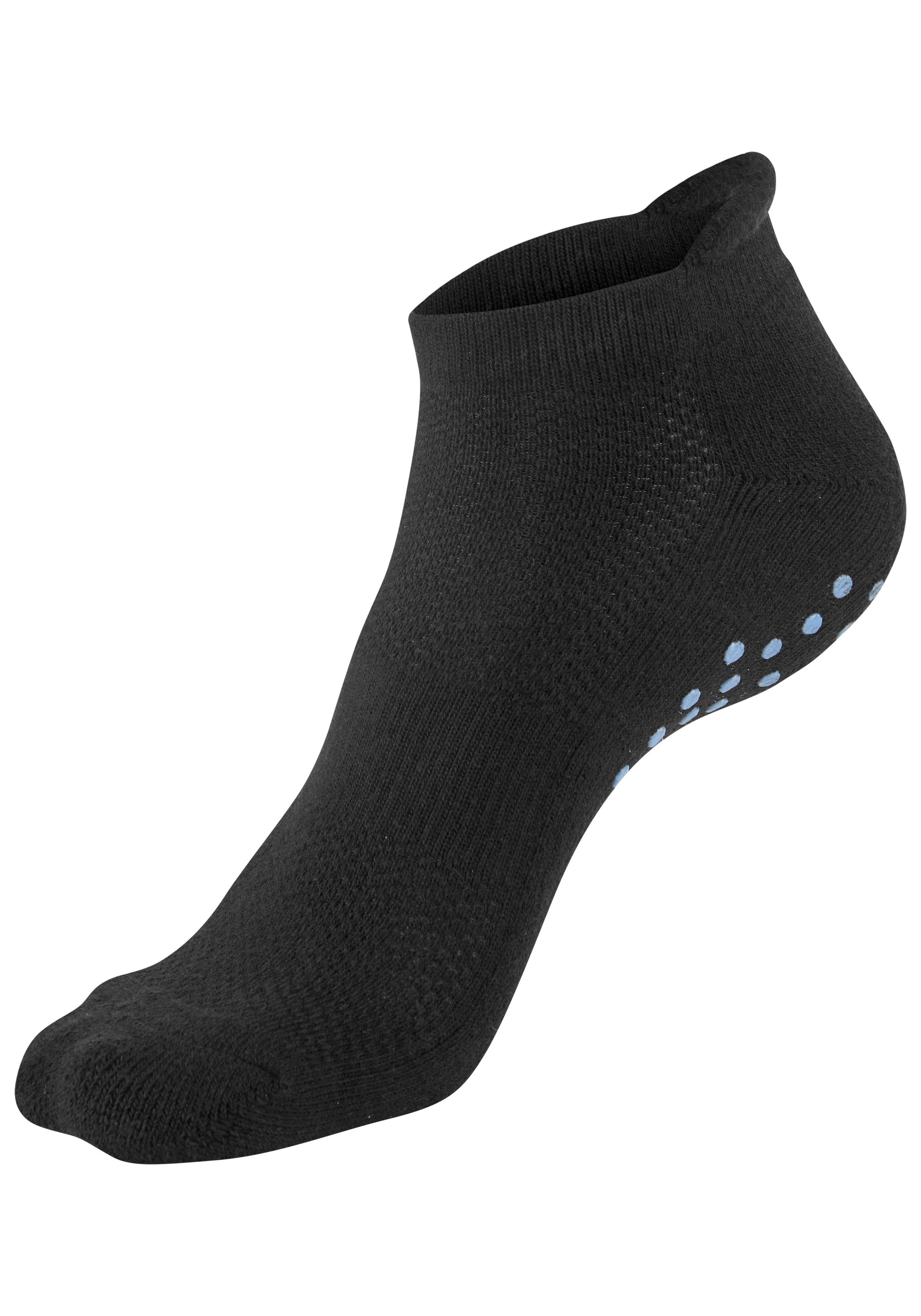 Lavana ABS-Socken Damensocken mit Fußfrottee (Packung, 3-Paar, Gr. 35-38 bis 39-42) mit farbigen Noppen – Bild 5 von 5