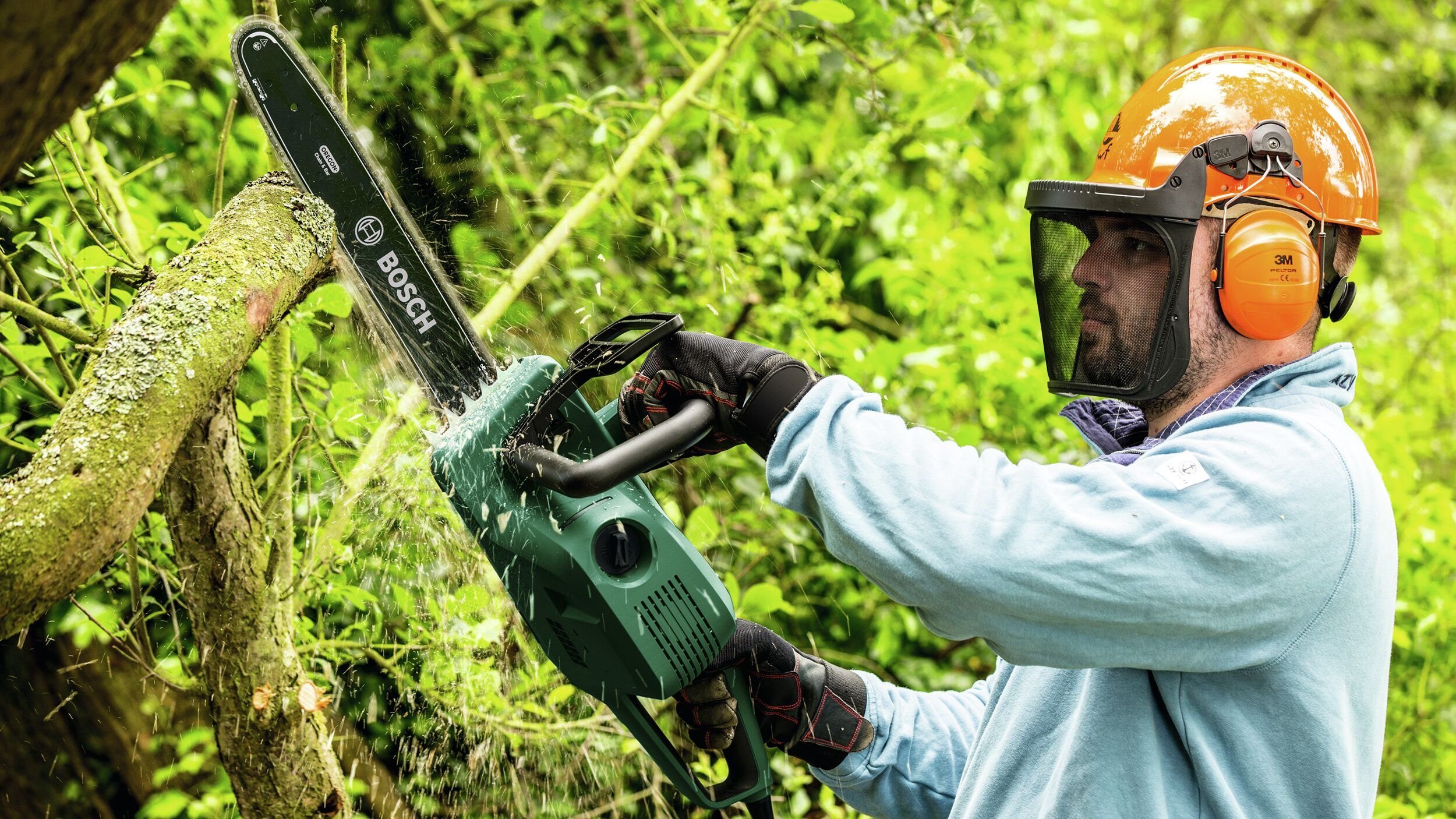 Bosch Home & Garden Elektro-Kettensäge UniversalChain 35, 35 cm Schwertlänge, Im Karton