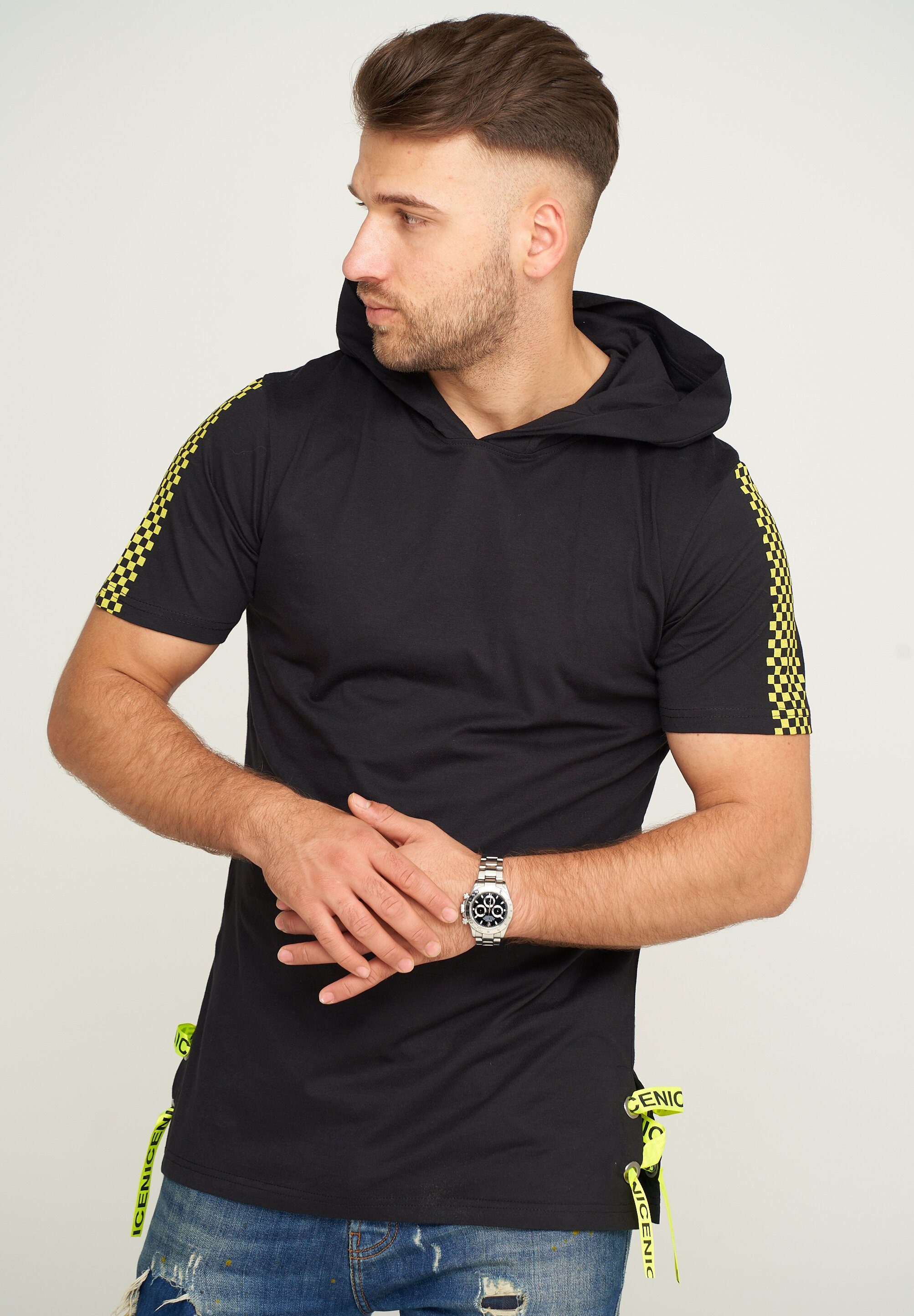 2Y Premium T-Shirt 2YMANCOS im Oversize-Stil Schwarz
