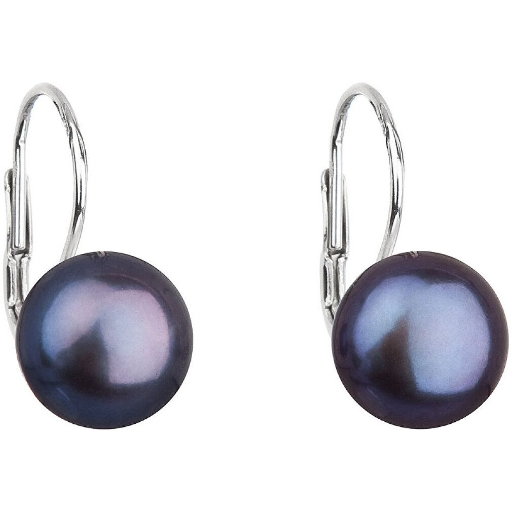 EVOLUTION Ohrring-Set Silver earrings with genuine pearls Pavona 21009.3 peacock
