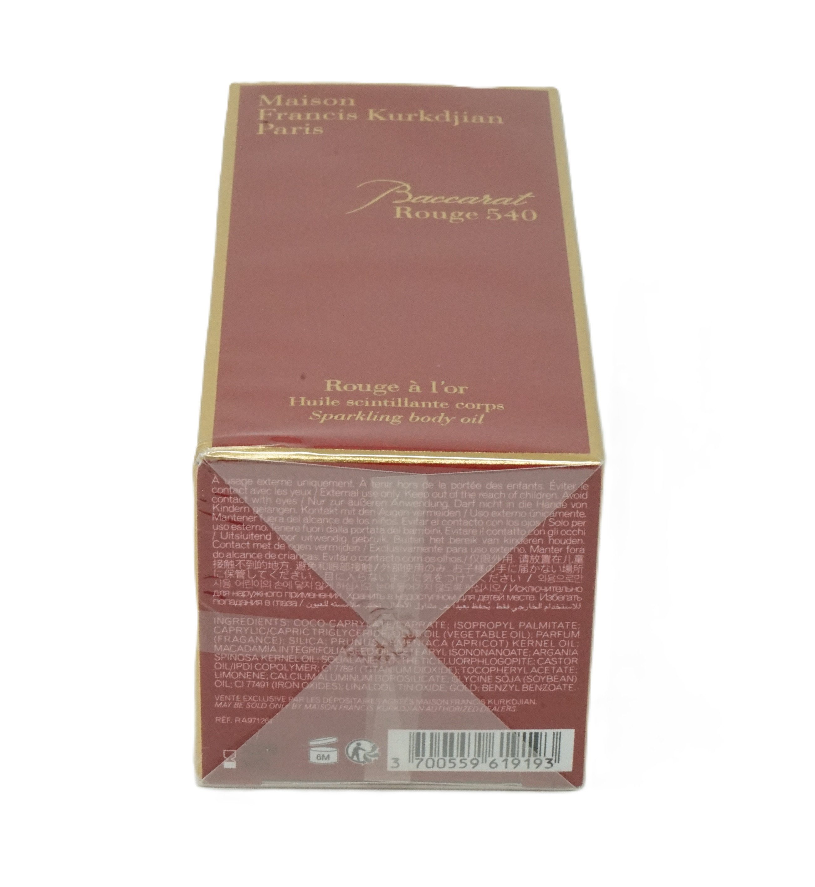 Maison Francis Kurkdjian Körperöl Maison Francis Kurkdjian Baccarat Rouge 540 Shimmering Body Oil 200ml